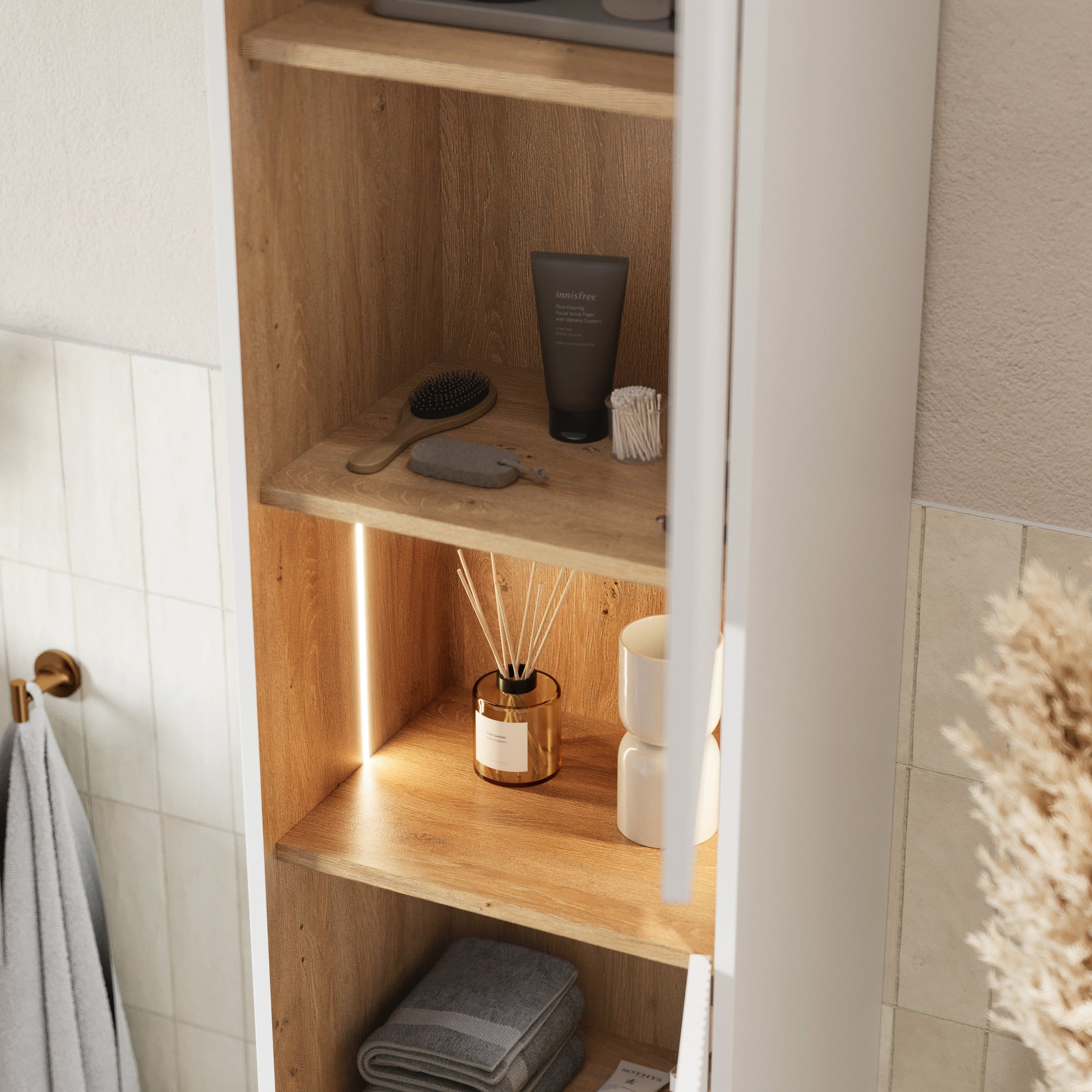 Ensemble meubles salle de bain BELDIVO 80 cm