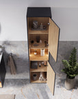 Ensemble meubles salle de bain BELDIVO 80 cm