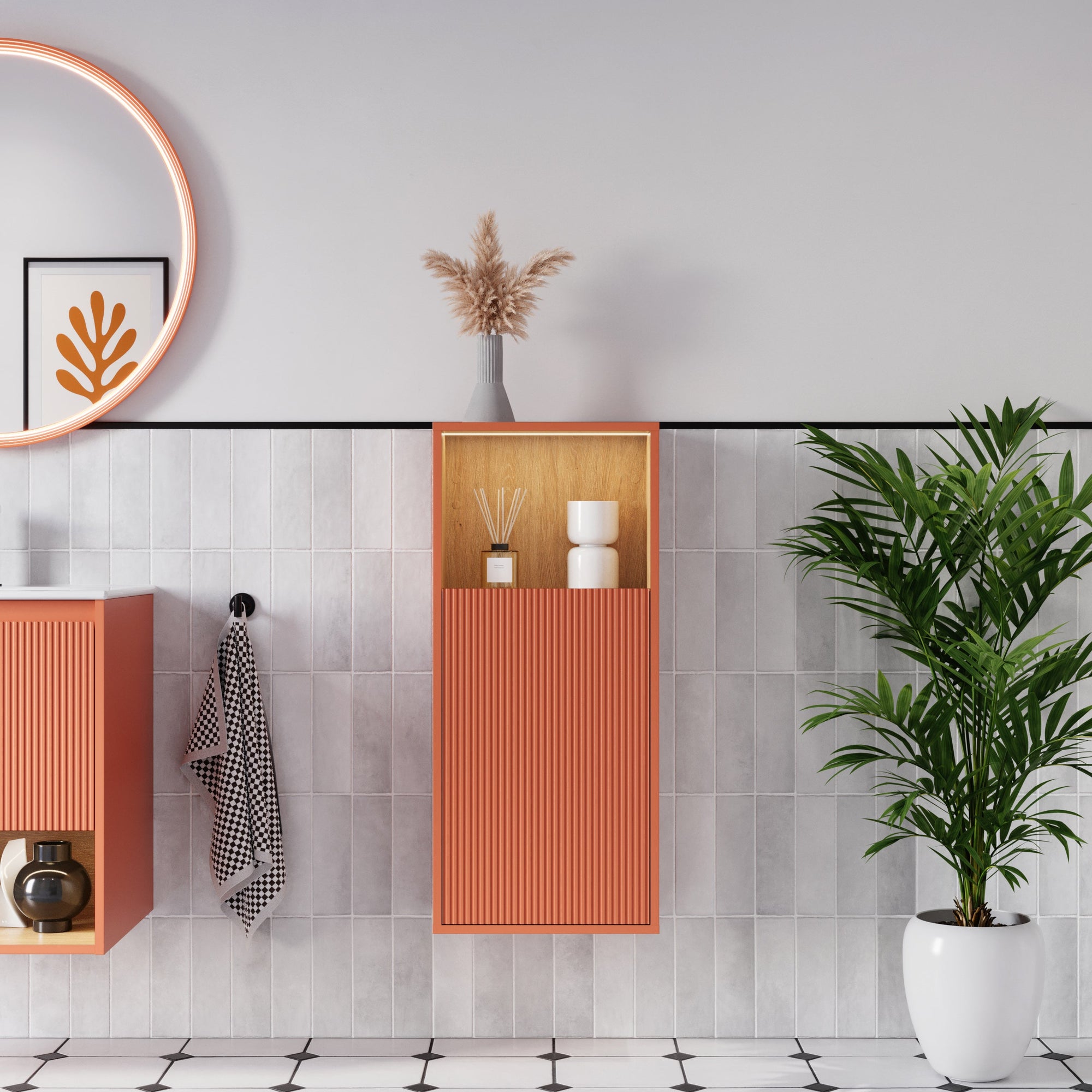 Ensemble meubles salle de bain BELDIVO 60 cm