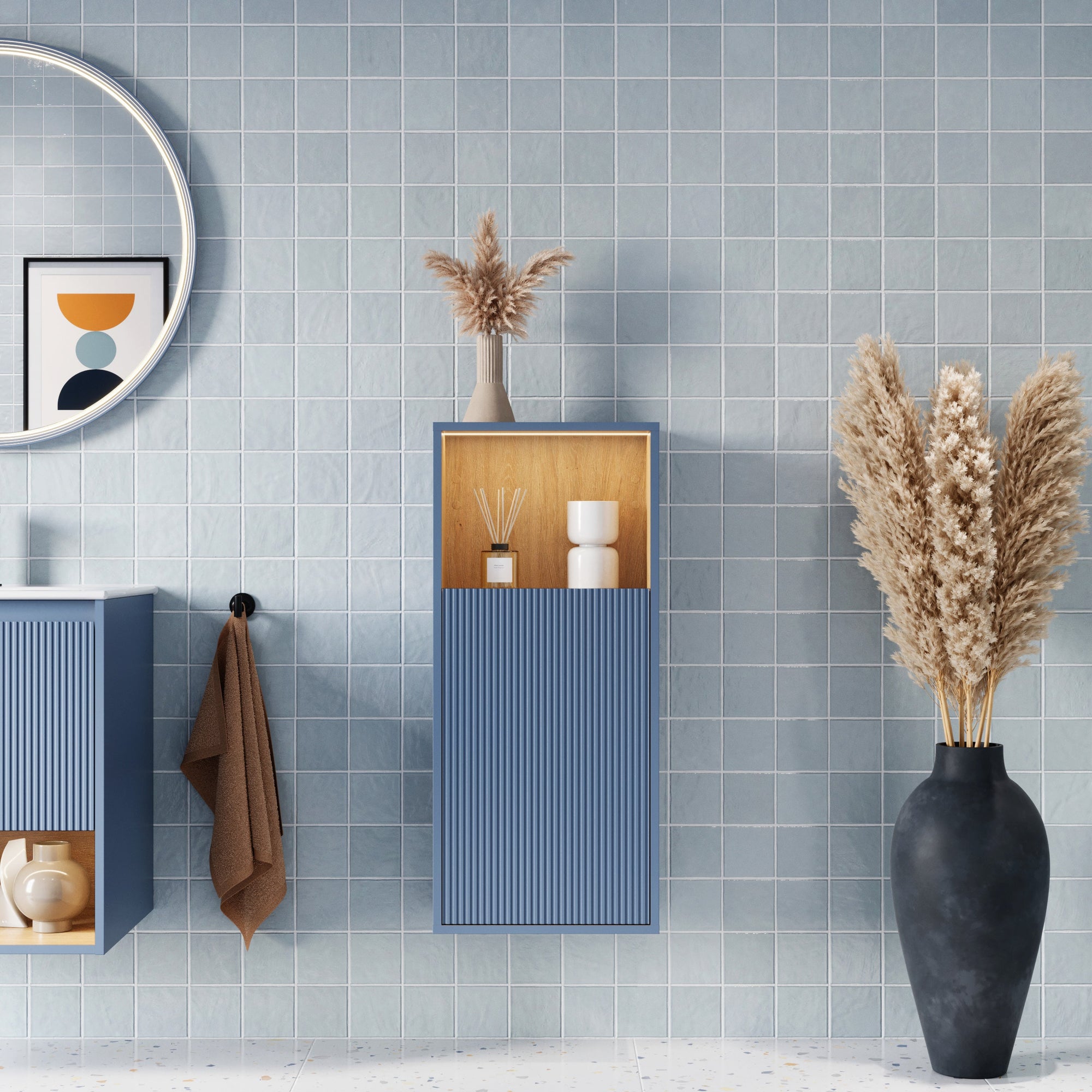 Ensemble meubles salle de bain BELDIVO 60 cm