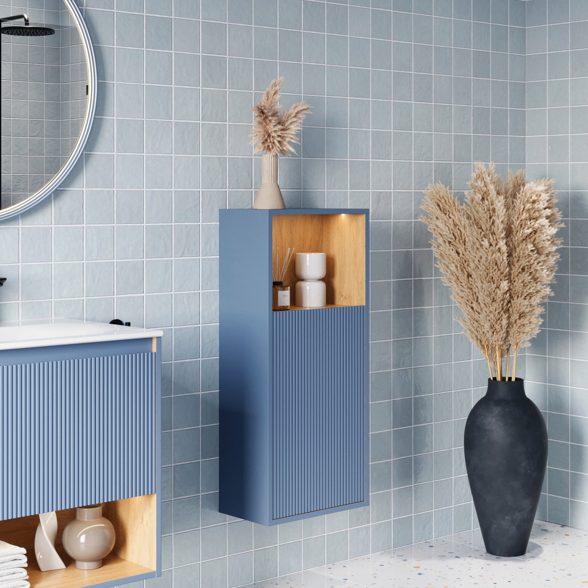 Ensemble meubles salle de bain BELDIVO 60 cm
