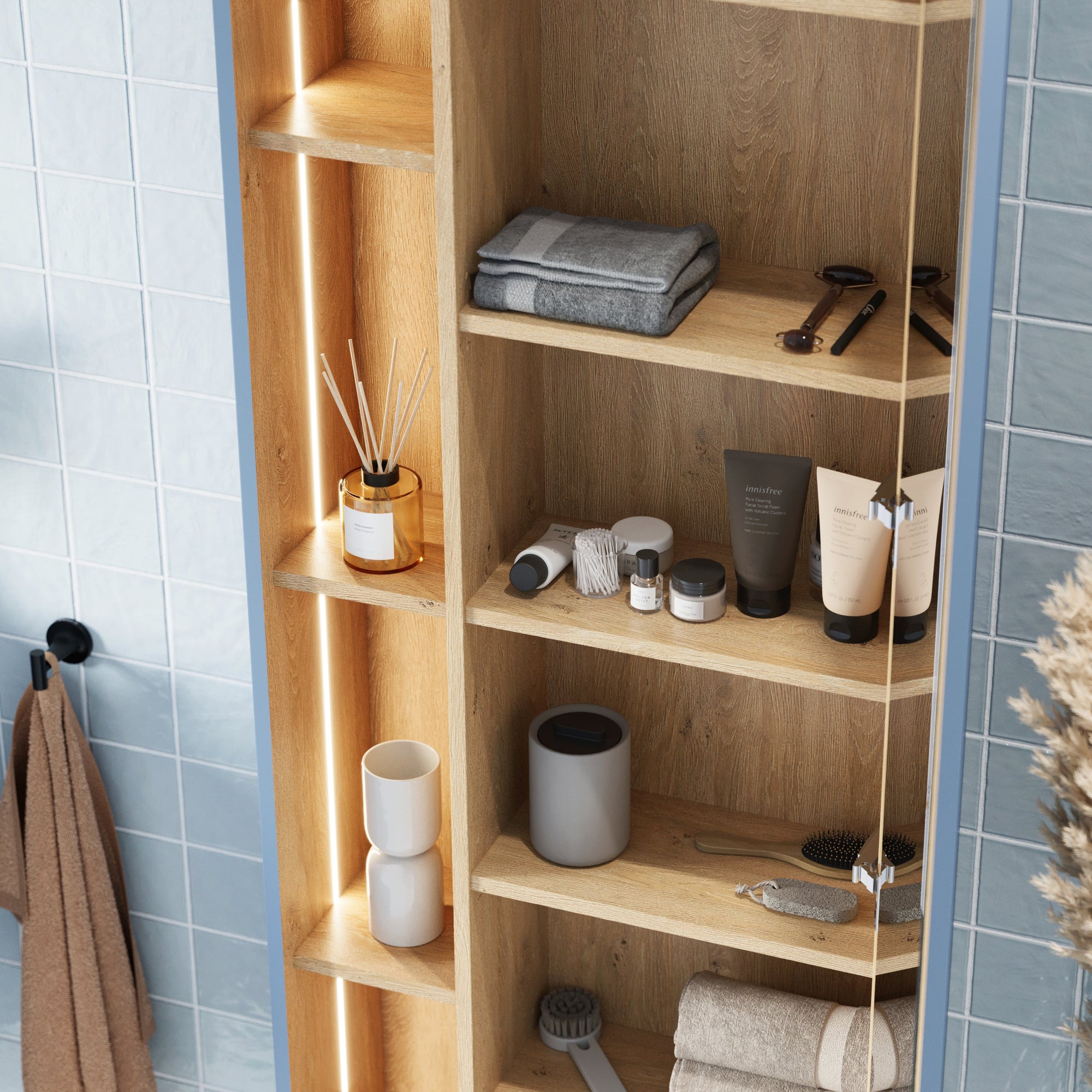 Ensemble meubles salle de bain BELDIVO 120 cm
