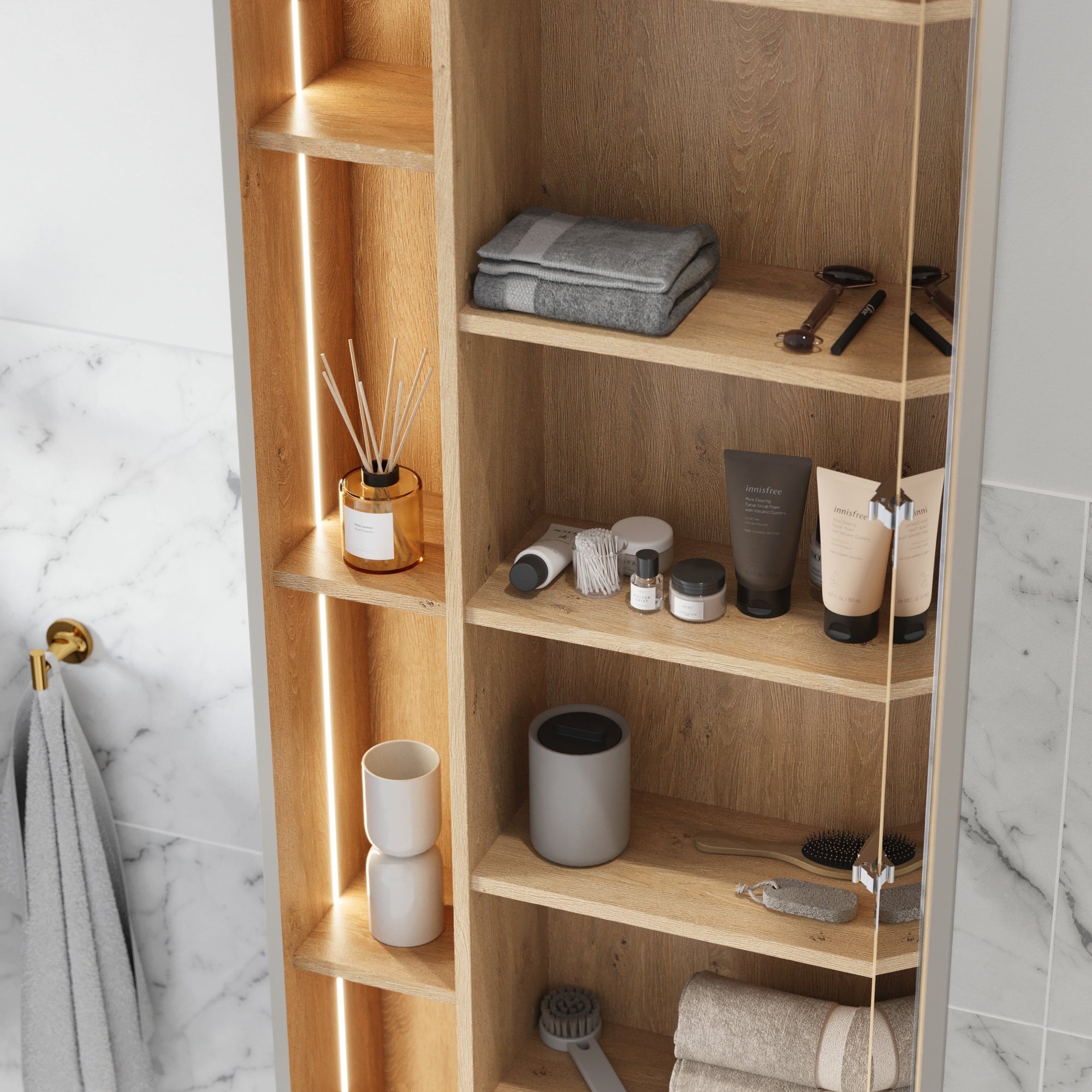 Ensemble meubles salle de bain BELDIVO 120 cm