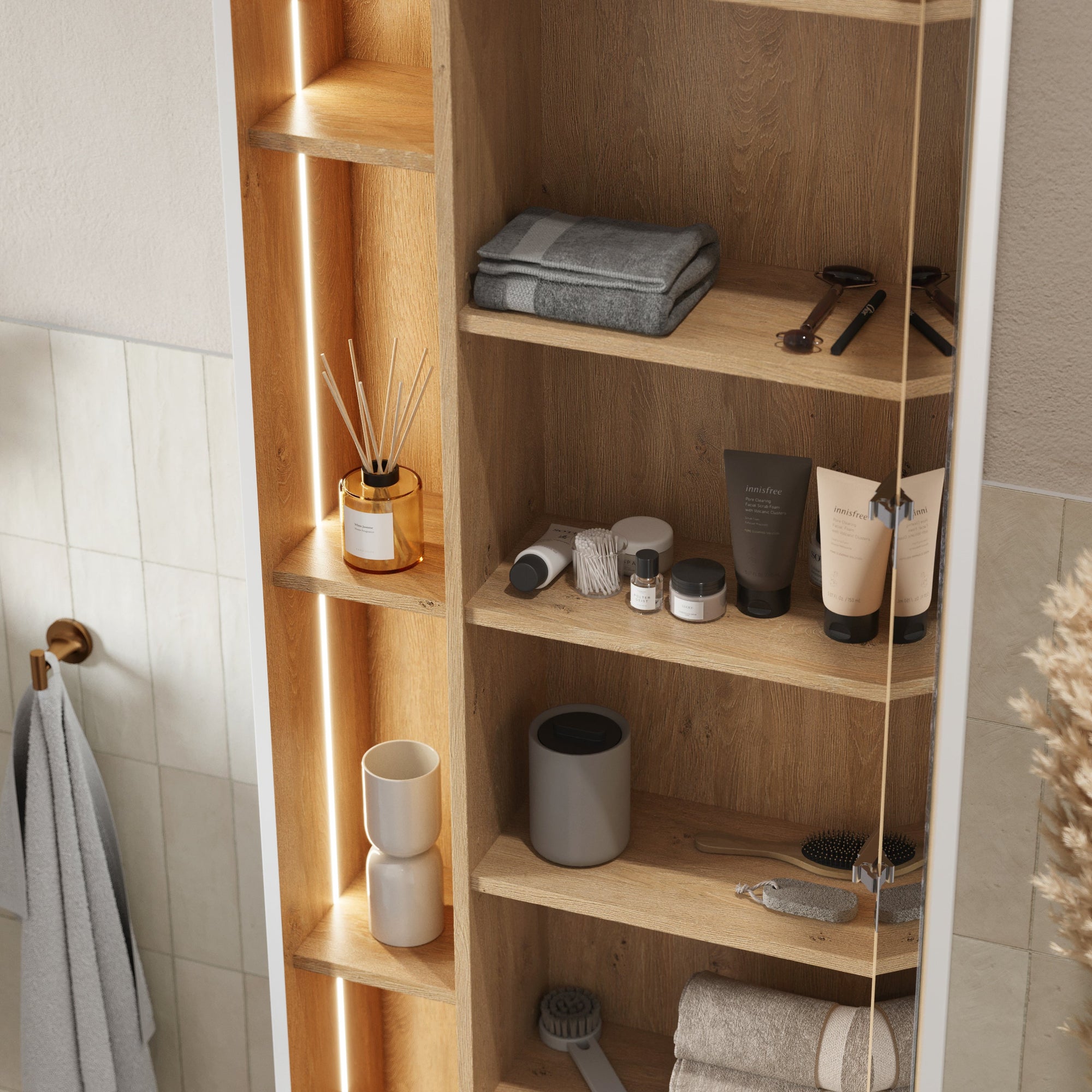 Ensemble meubles salle de bain BELDIVO 120 cm