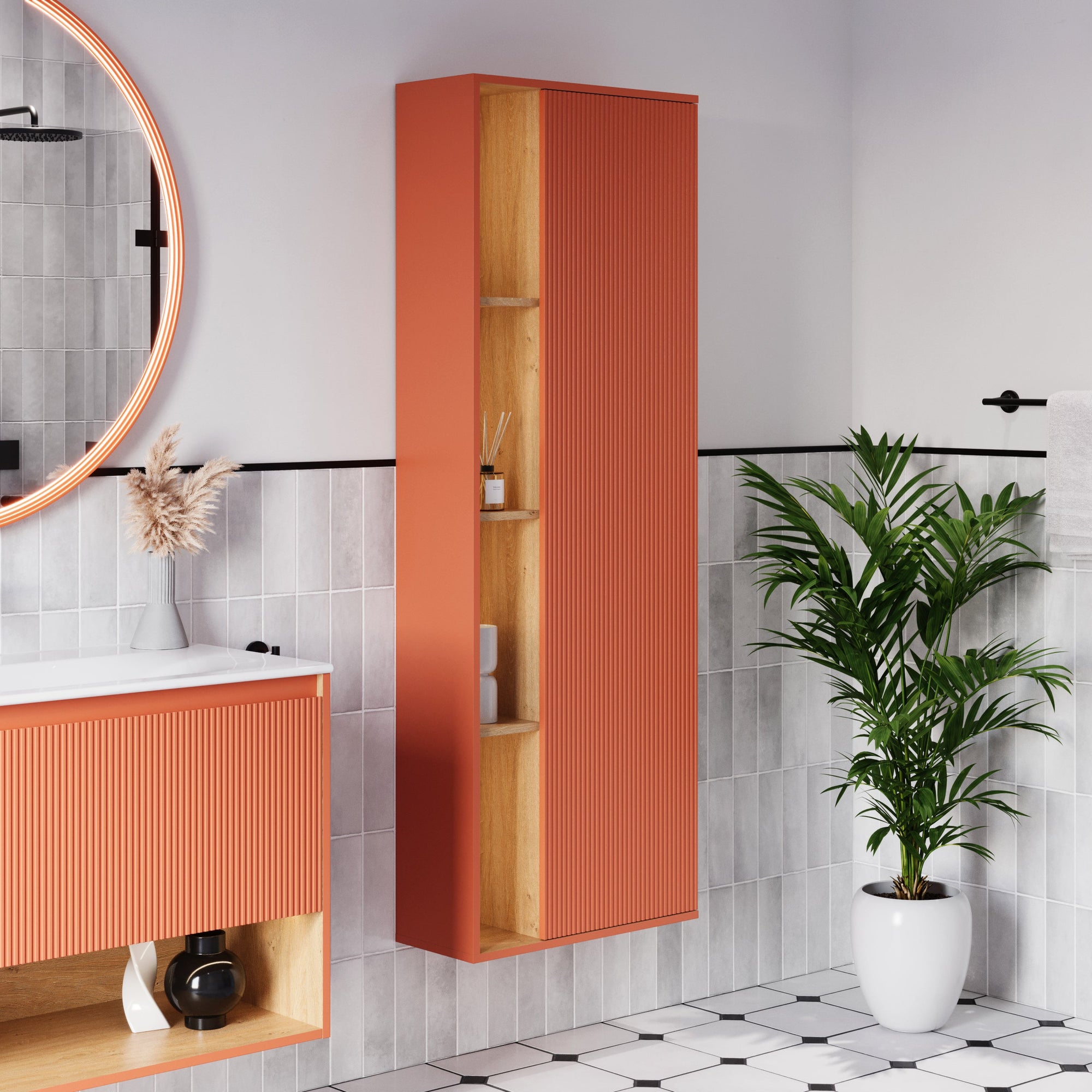 Ensemble meubles salle de bain BELDIVO 120 cm