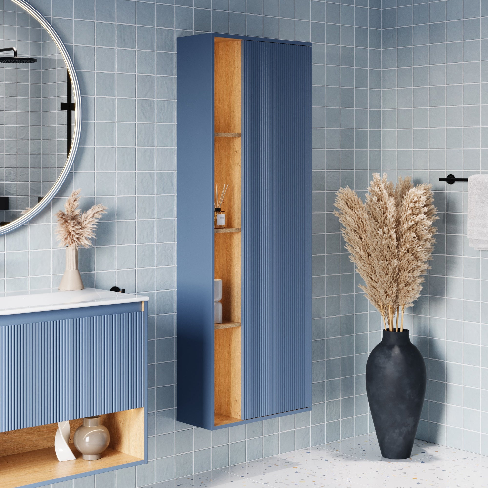 Ensemble meubles salle de bain BELDIVO 120 cm