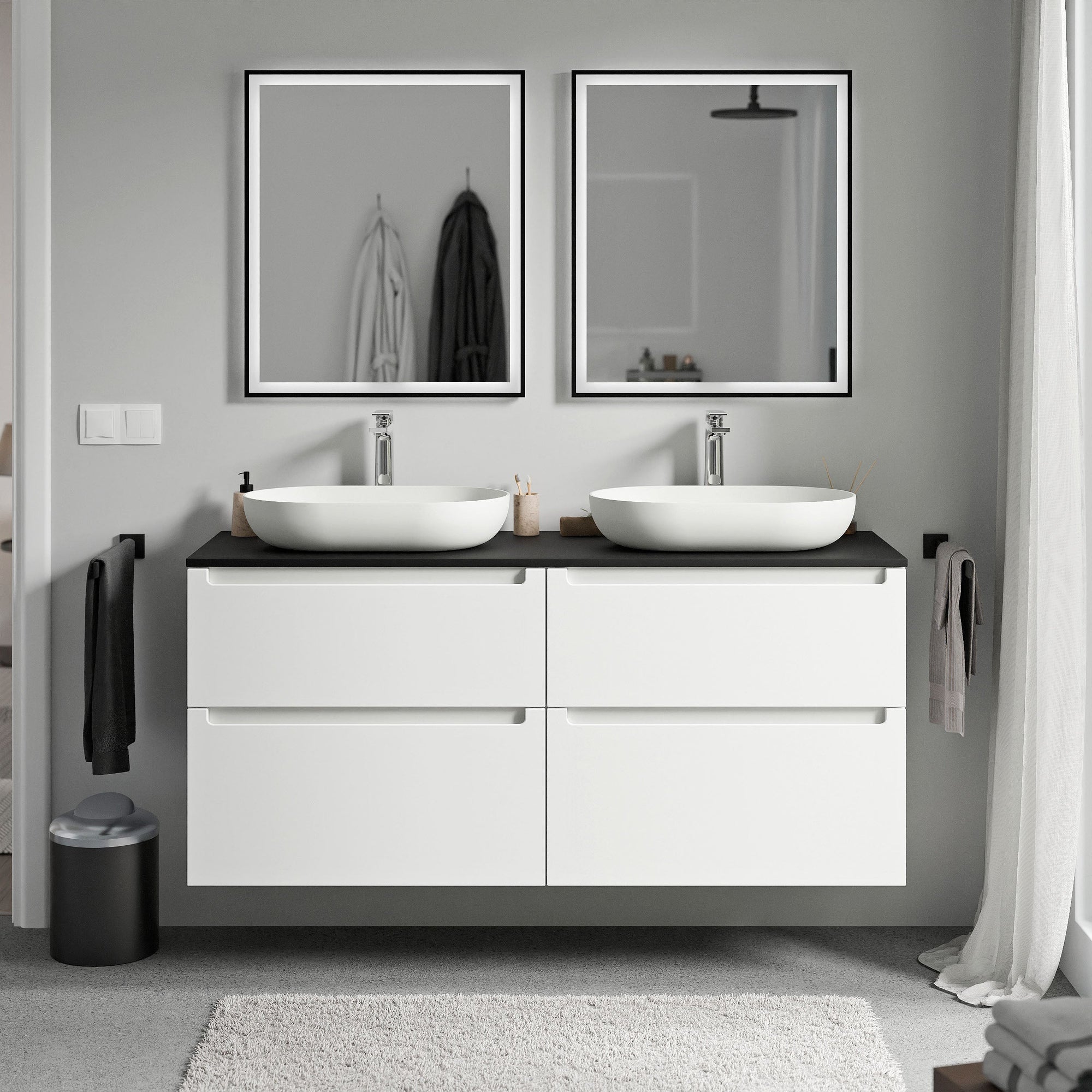 Meuble salle de bain VIREO 120 cm