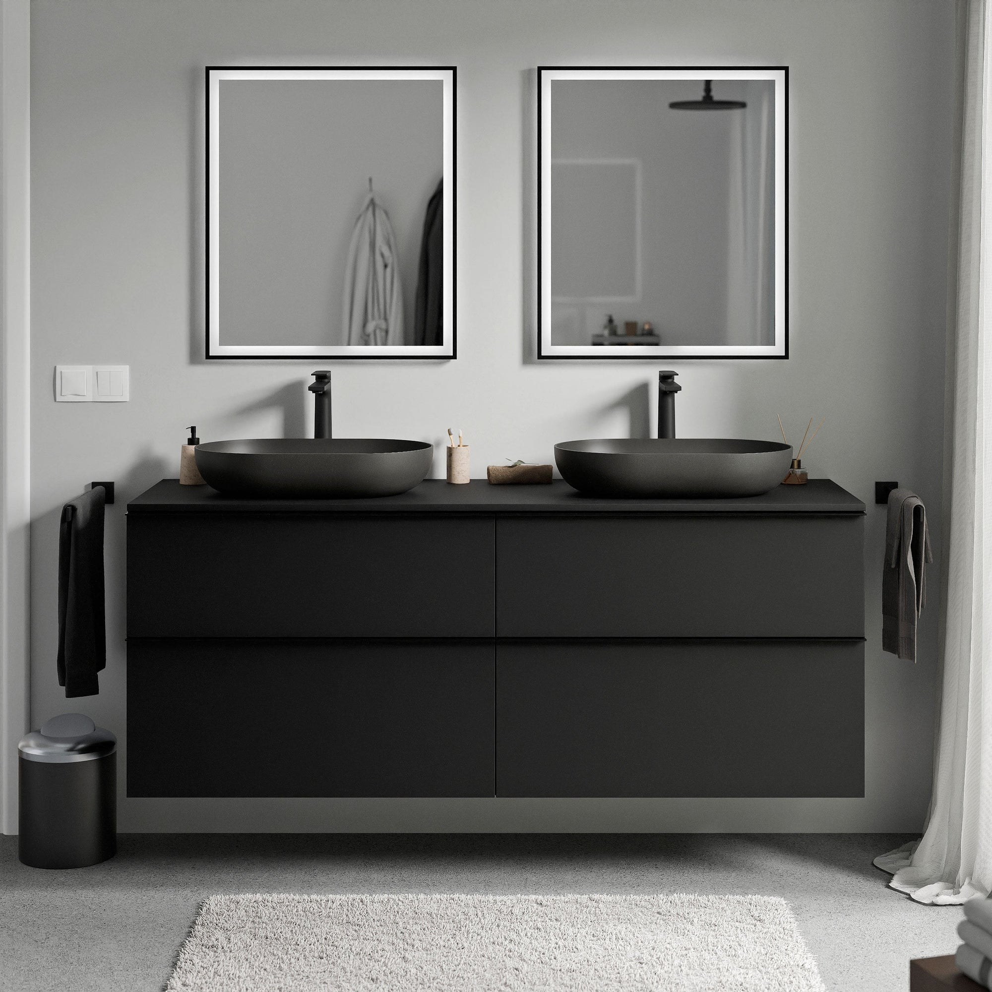 Meuble salle de bains LAVOA 160 cm