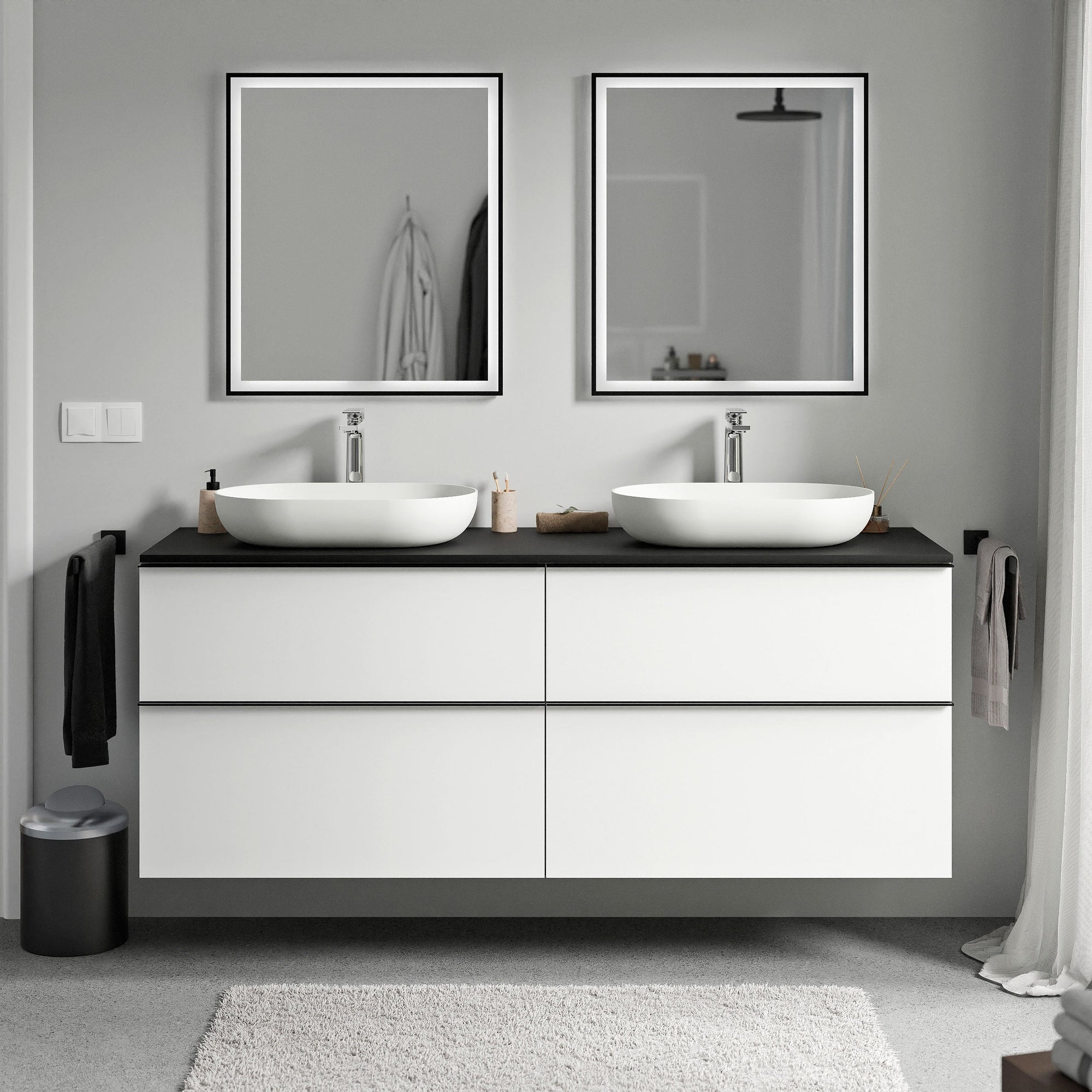 Meuble salle de bains LAVOA 160 cm
