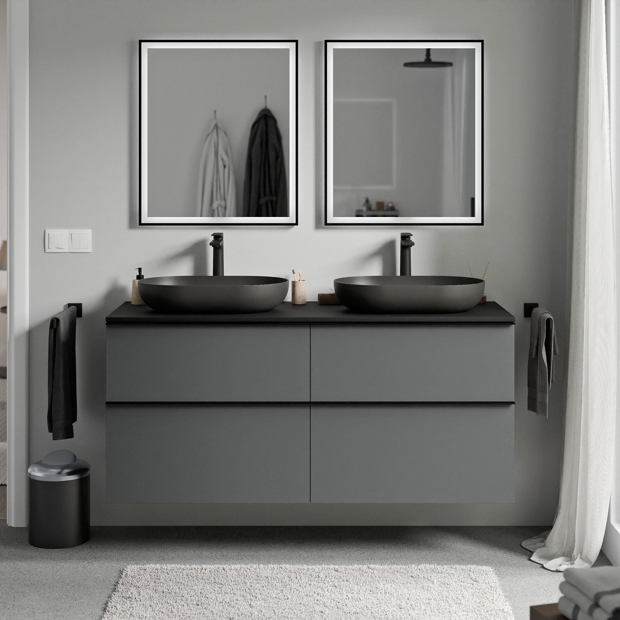 Meuble salle de bain LAVOA 120 cm