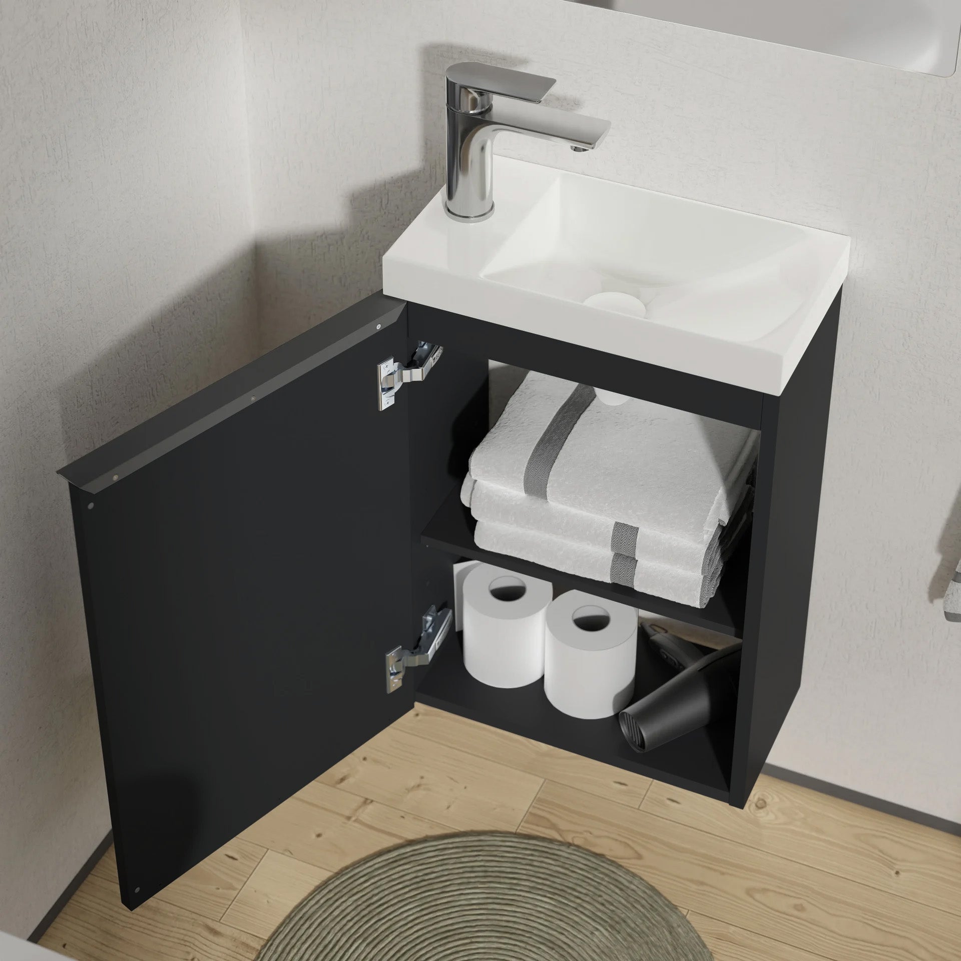 Meuble sous-lavabo LAVOA 40 cm