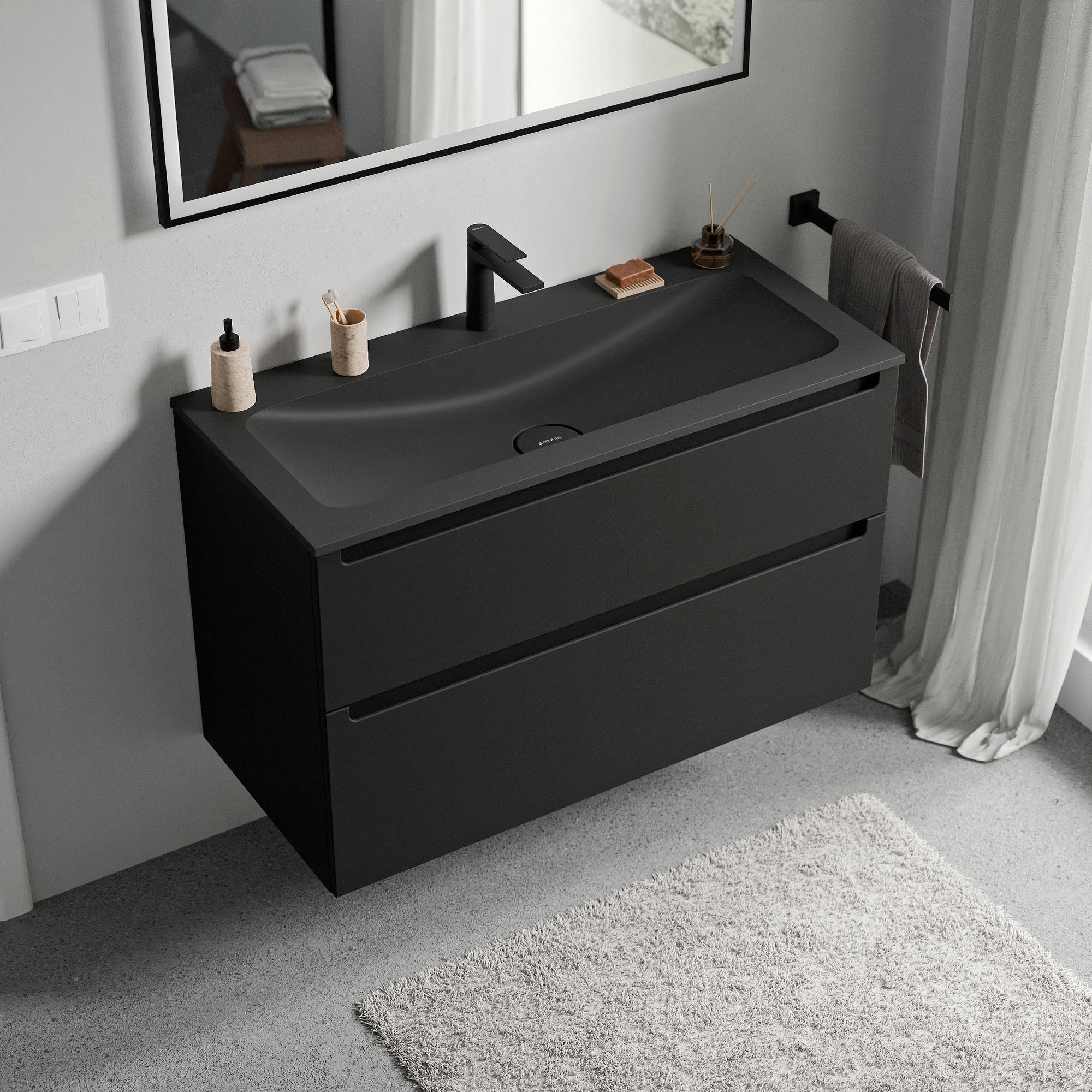 Meuble salle de bain VIREO 80 cm