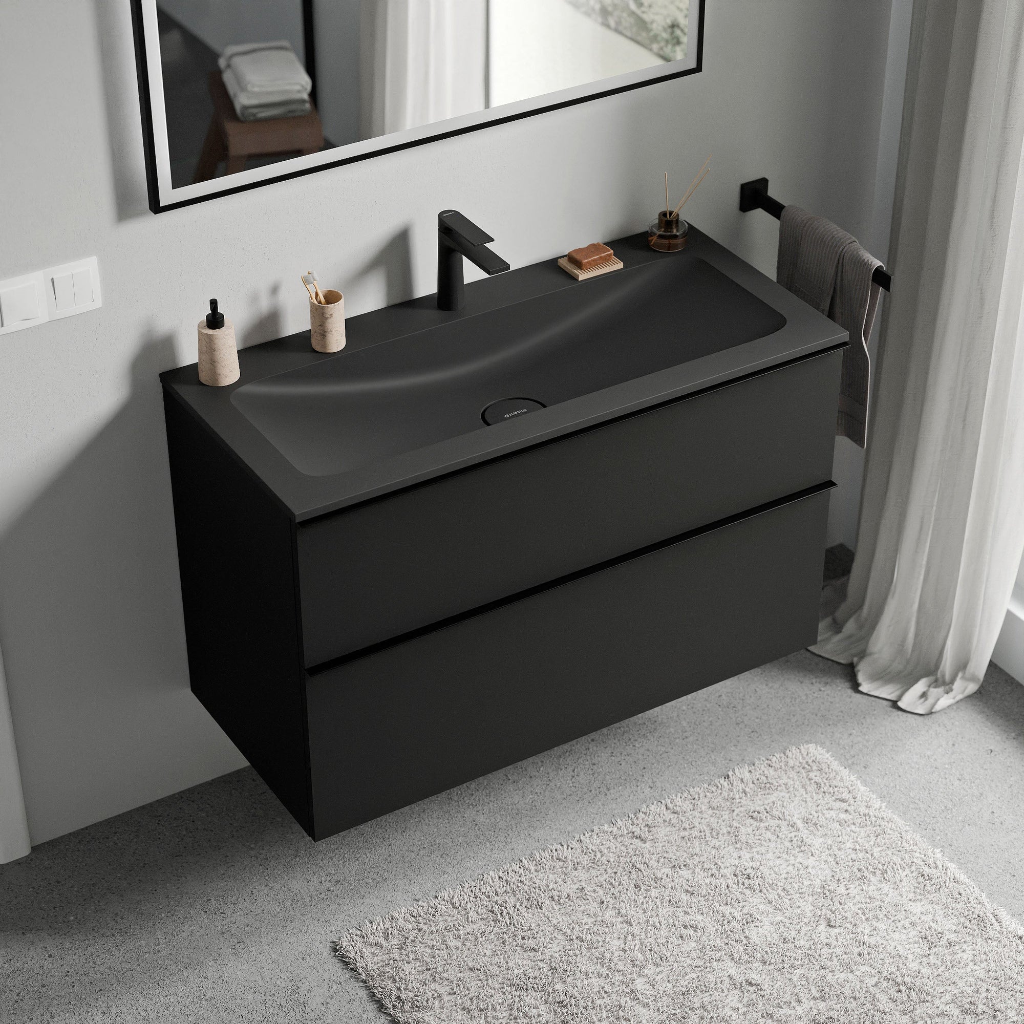 Meuble salle de bain LAVOA 80 cm
