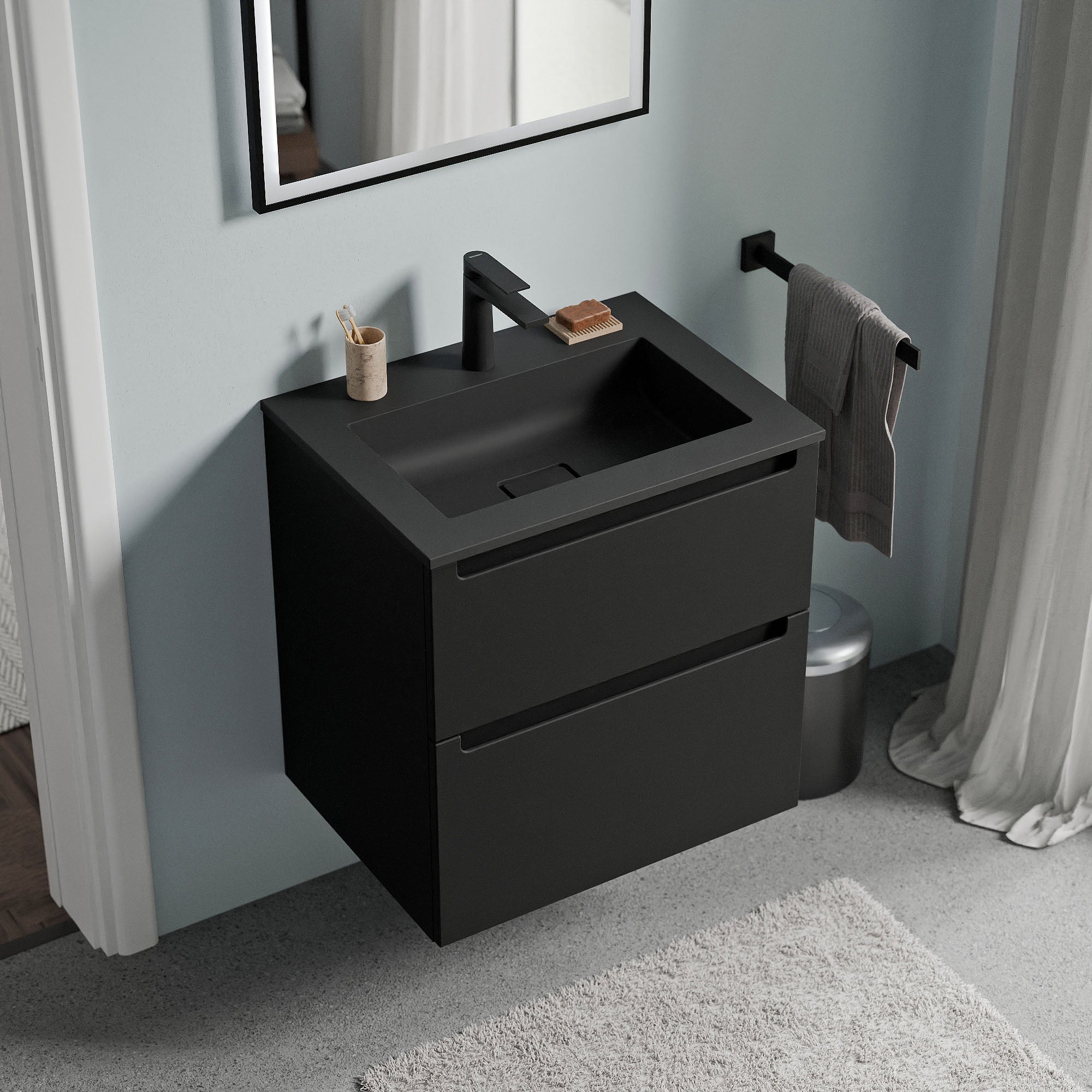 Meuble salle de bain VIREO 60 cm
