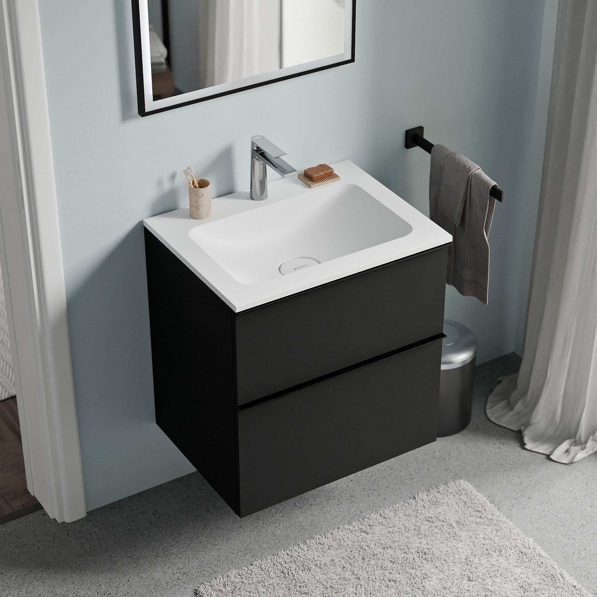 Meuble salle de bain LAVOA 60 cm