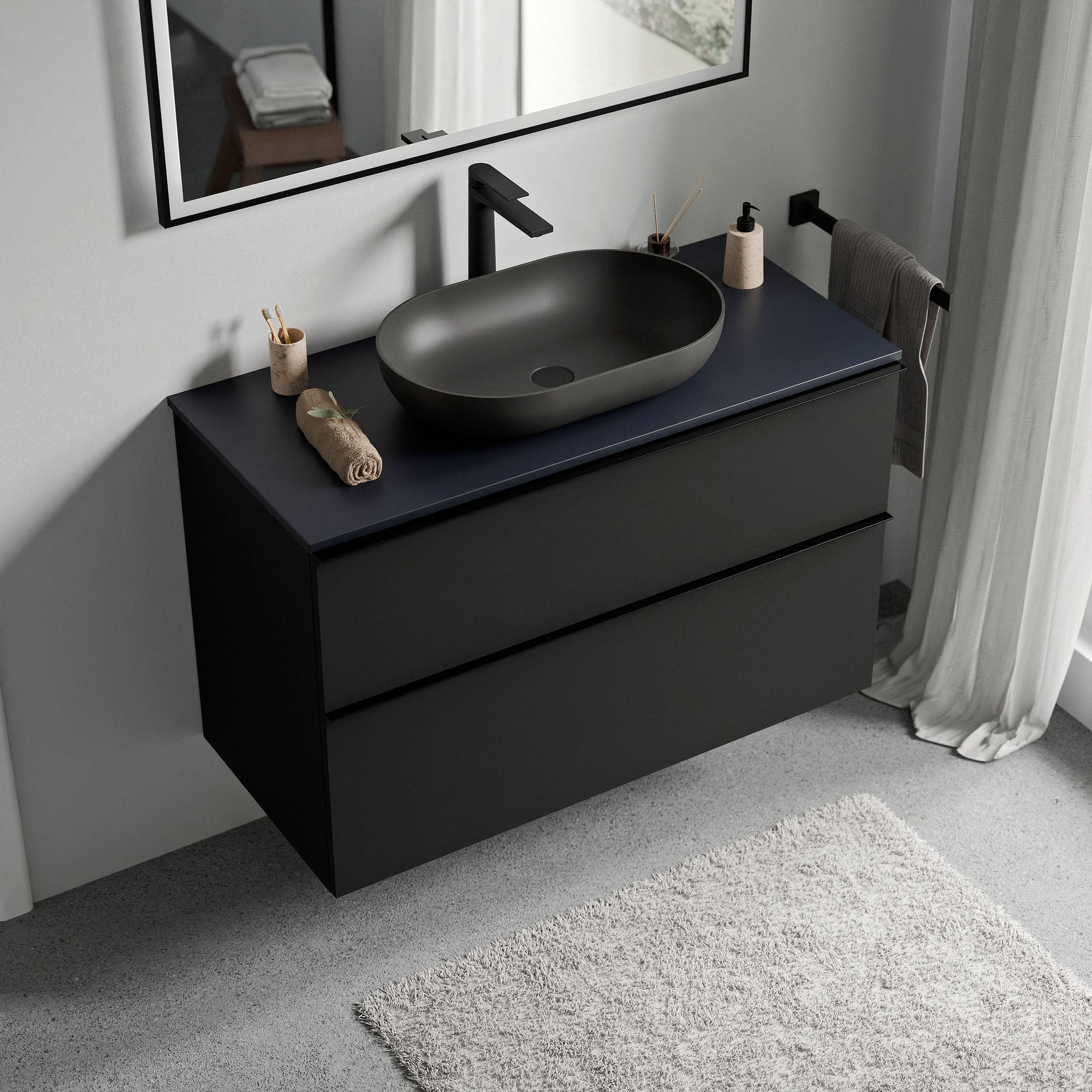 Meuble salle de bain LAVOA 80 cm