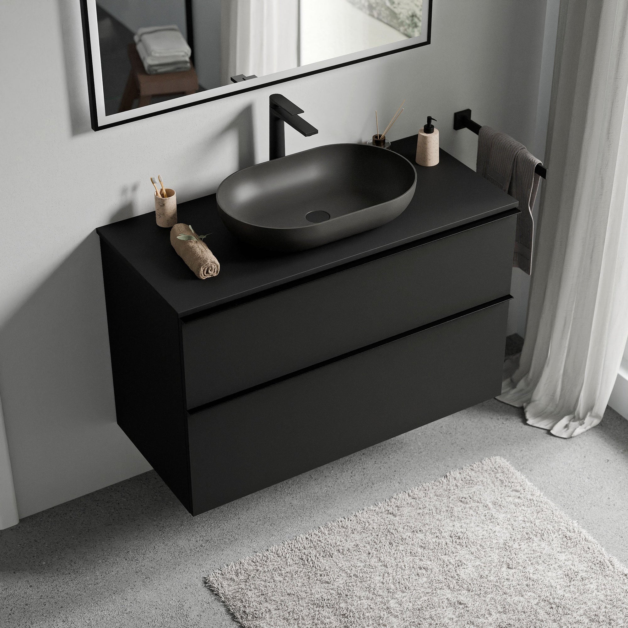 Meuble salle de bain LAVOA 80 cm