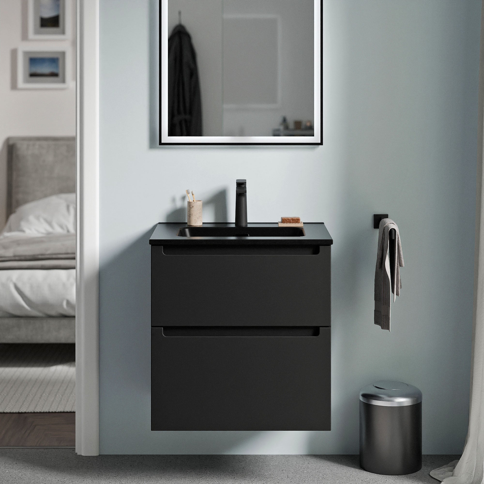 Meuble salle de bain VIREO 60 cm