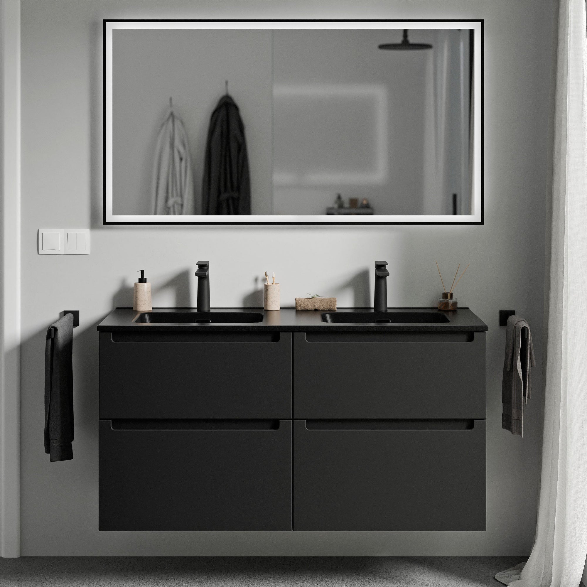 Meuble salle de bain VIREO 120 cm