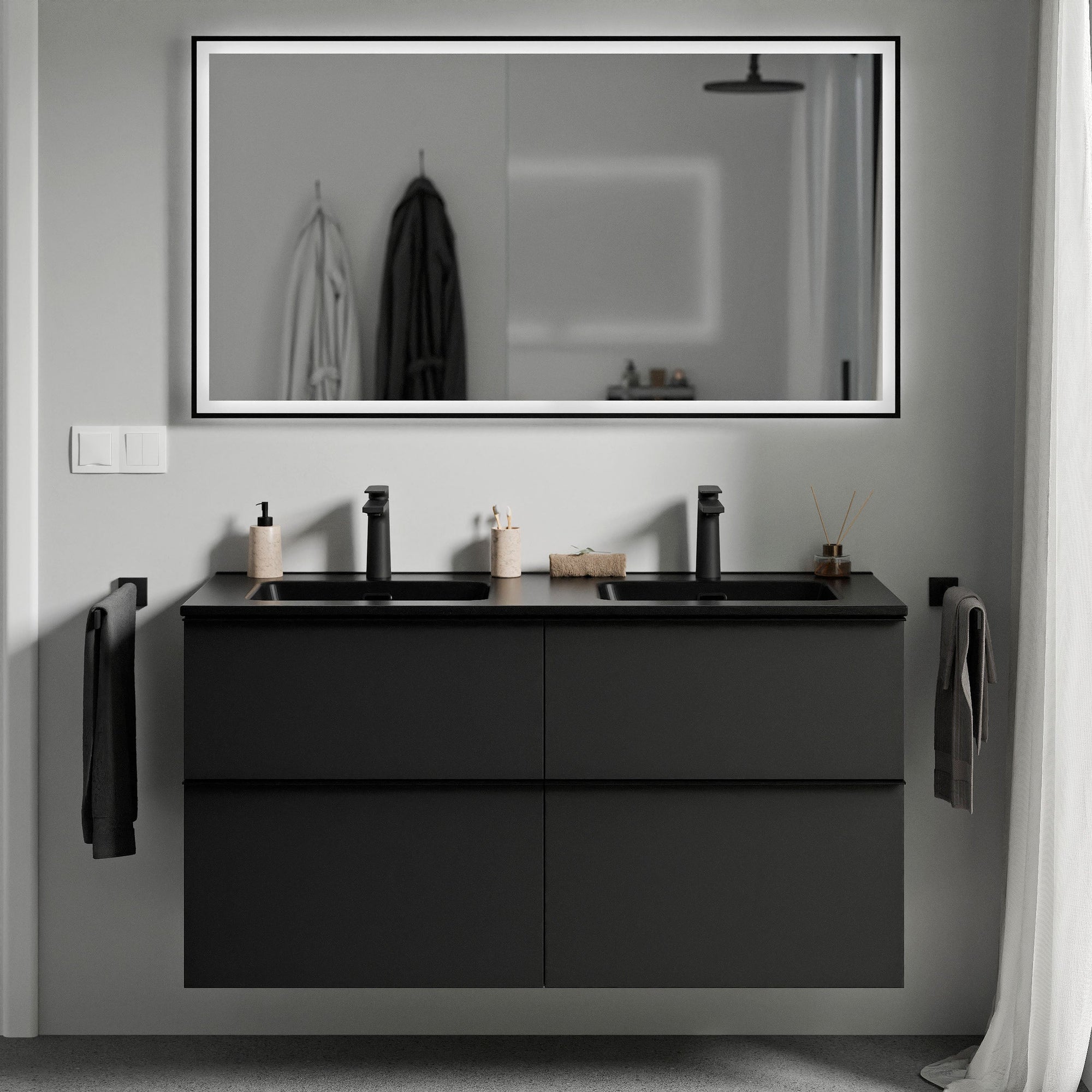 Meuble salle de bain LAVOA 120 cm