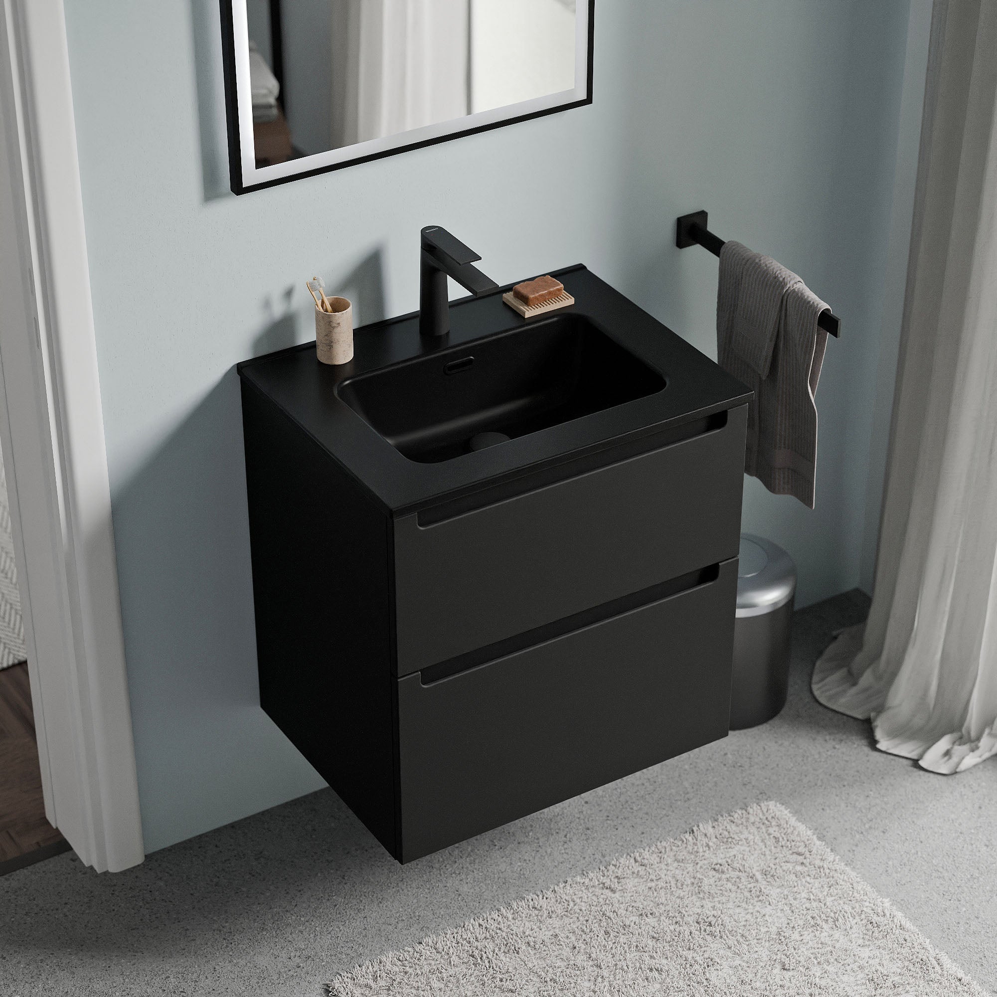 Meuble salle de bain VIREO 60 cm