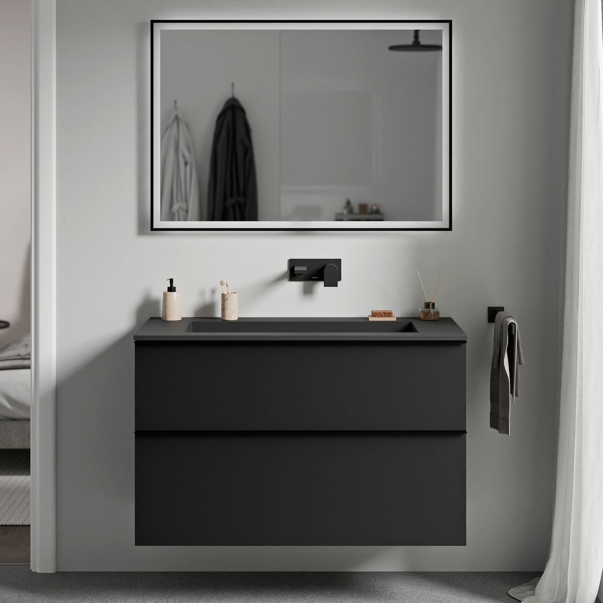Meuble salle de bain LAVOA 80 cm