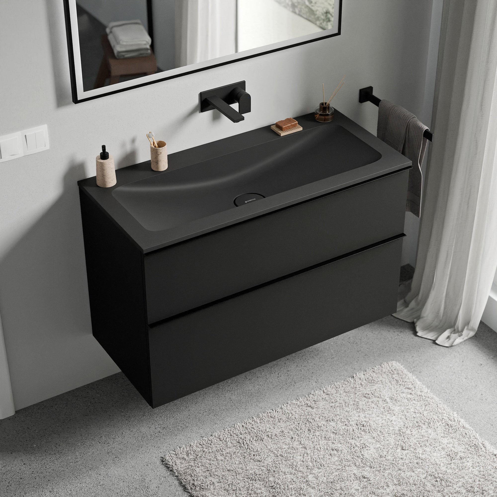Meuble salle de bain LAVOA 80 cm