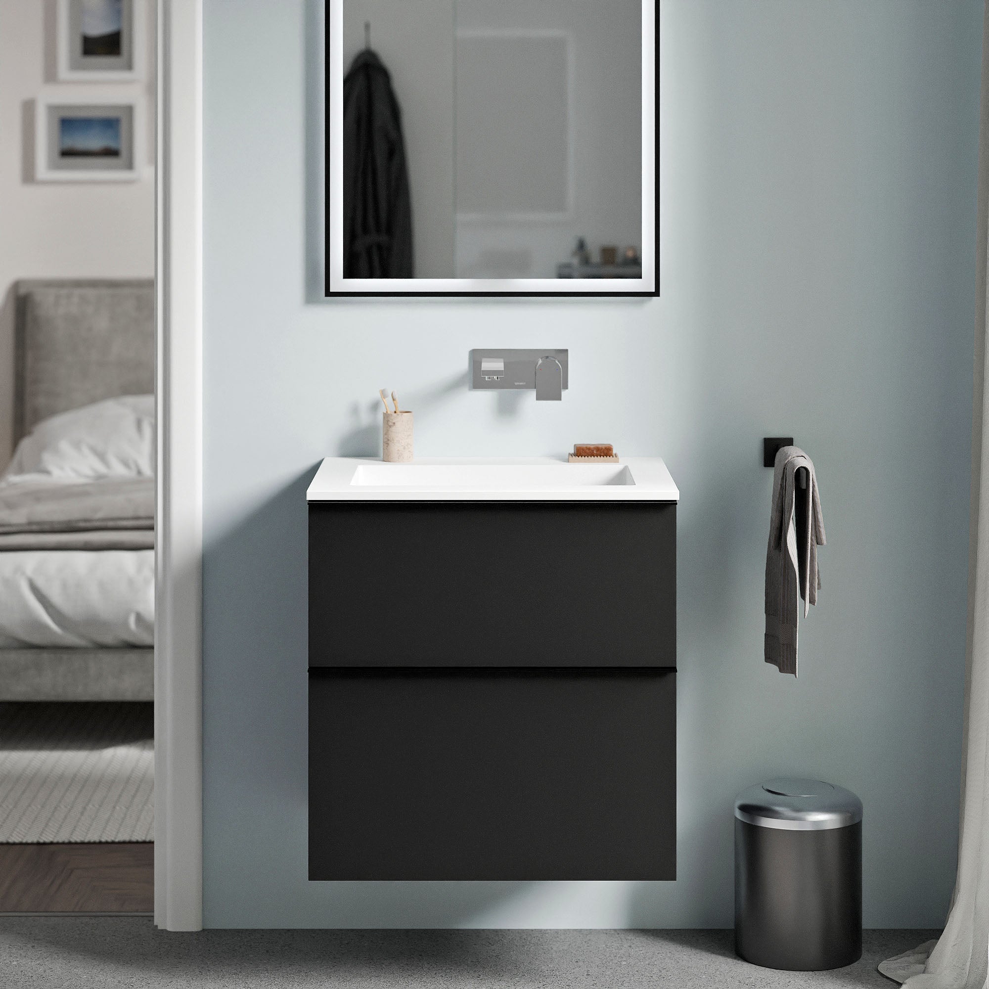 Meuble salle de bain LAVOA 60 cm