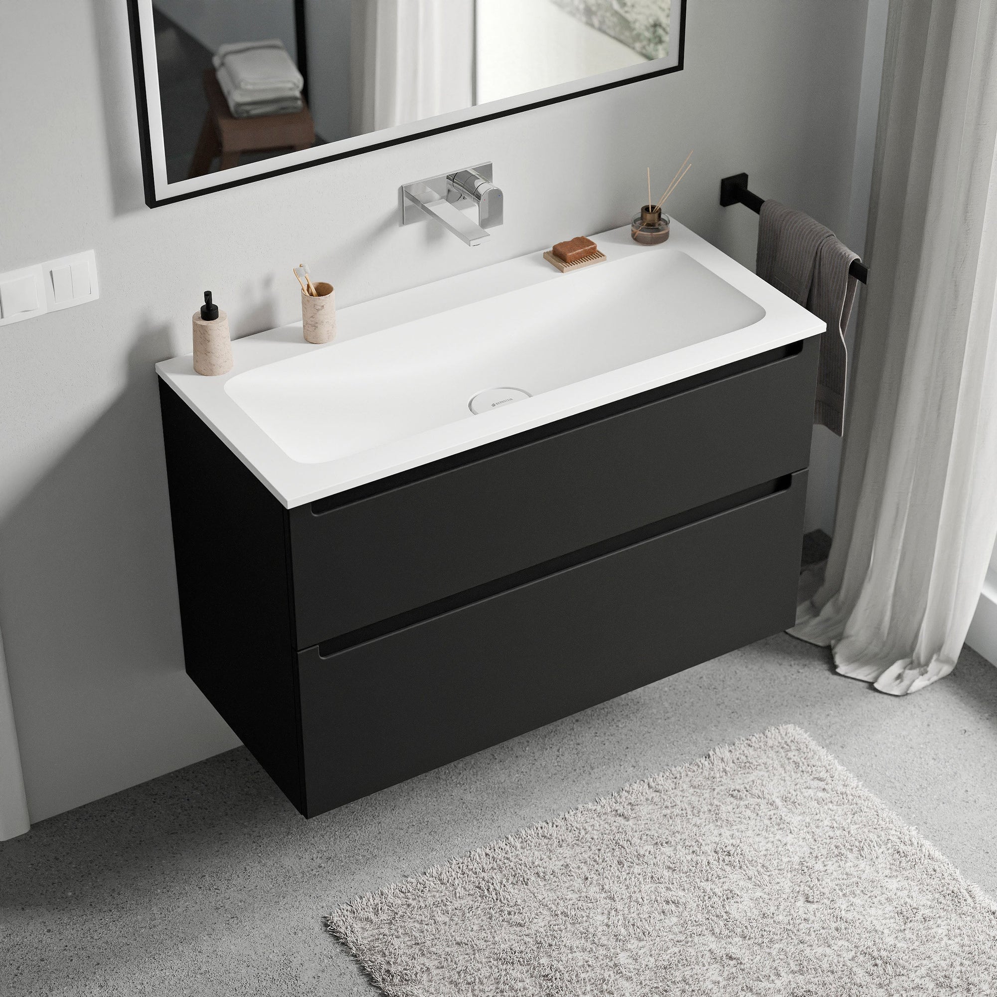 Meuble salle de bain VIREO 80 cm