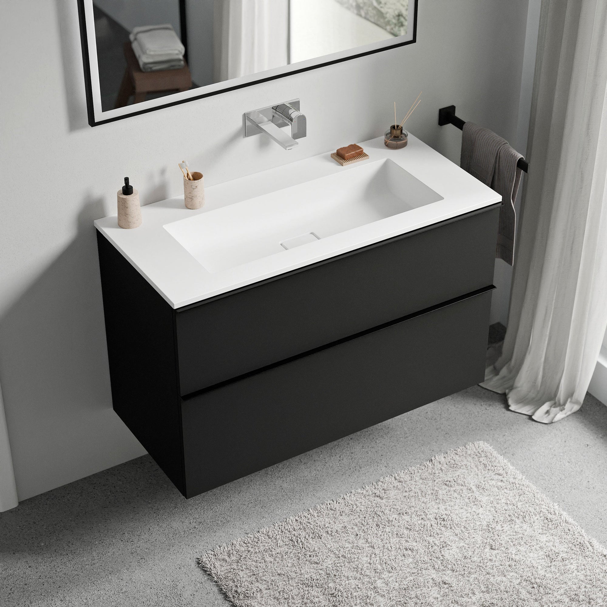 Meuble salle de bain LAVOA 80 cm