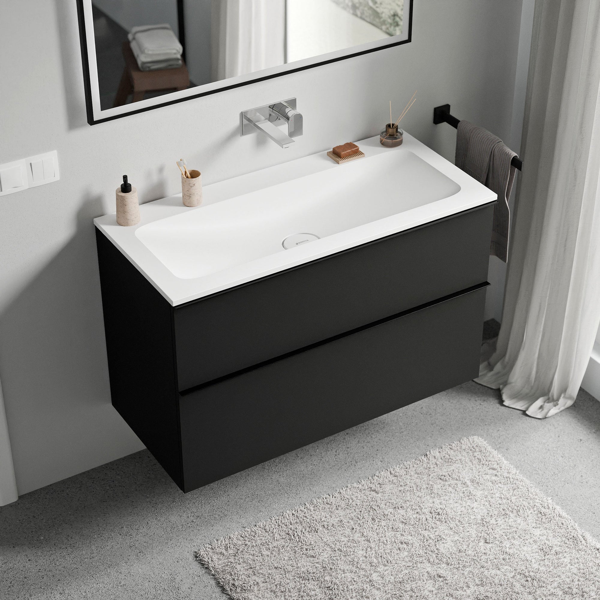 Meuble salle de bain LAVOA 80 cm