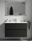 Ensemble de meubles de salle de bain VIREO 100 cm avec lavabo