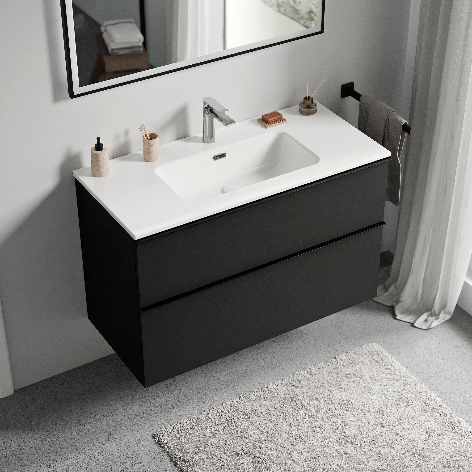 Meuble salle de bain LAVOA 100 cm