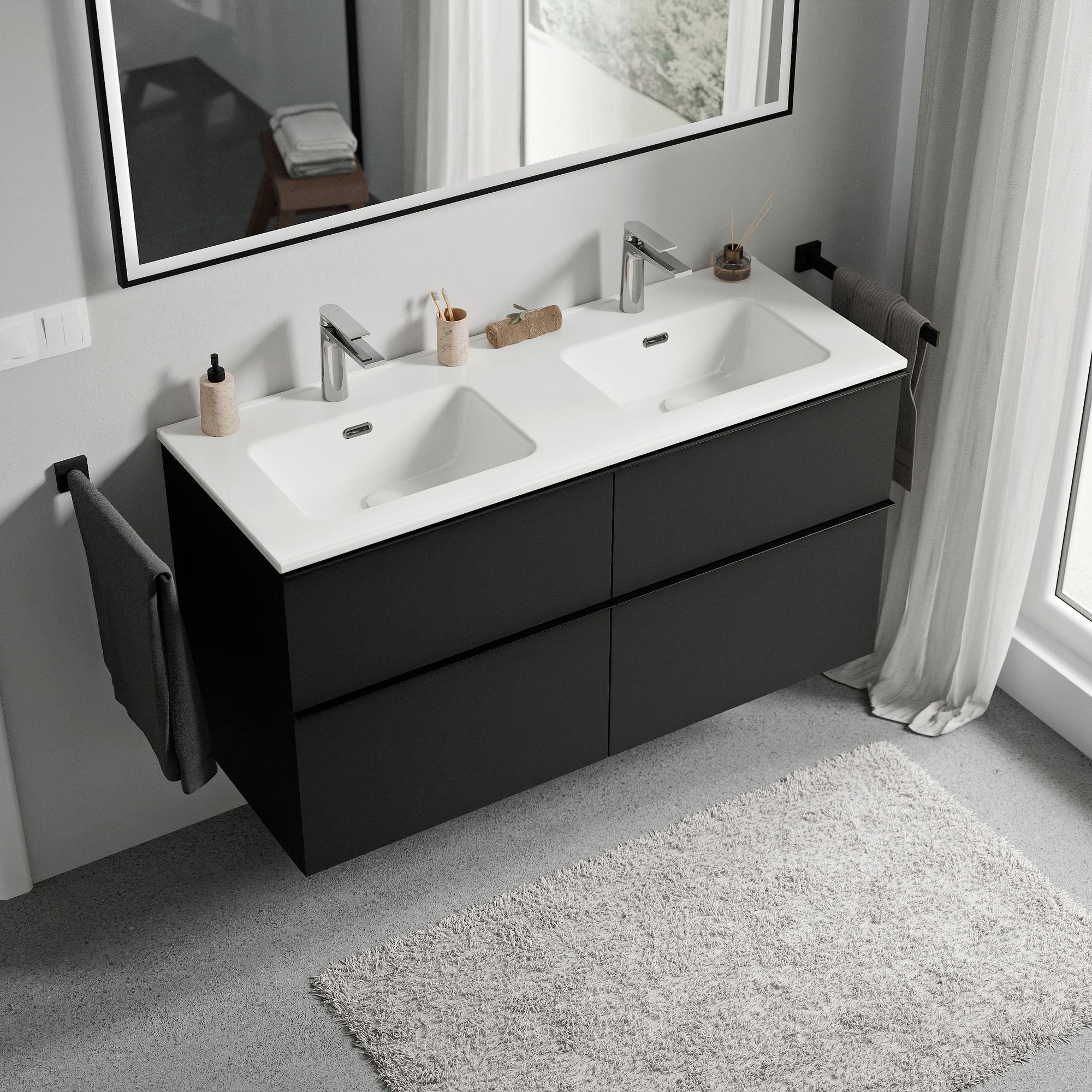 Meuble salle de bain LAVOA 120 cm
