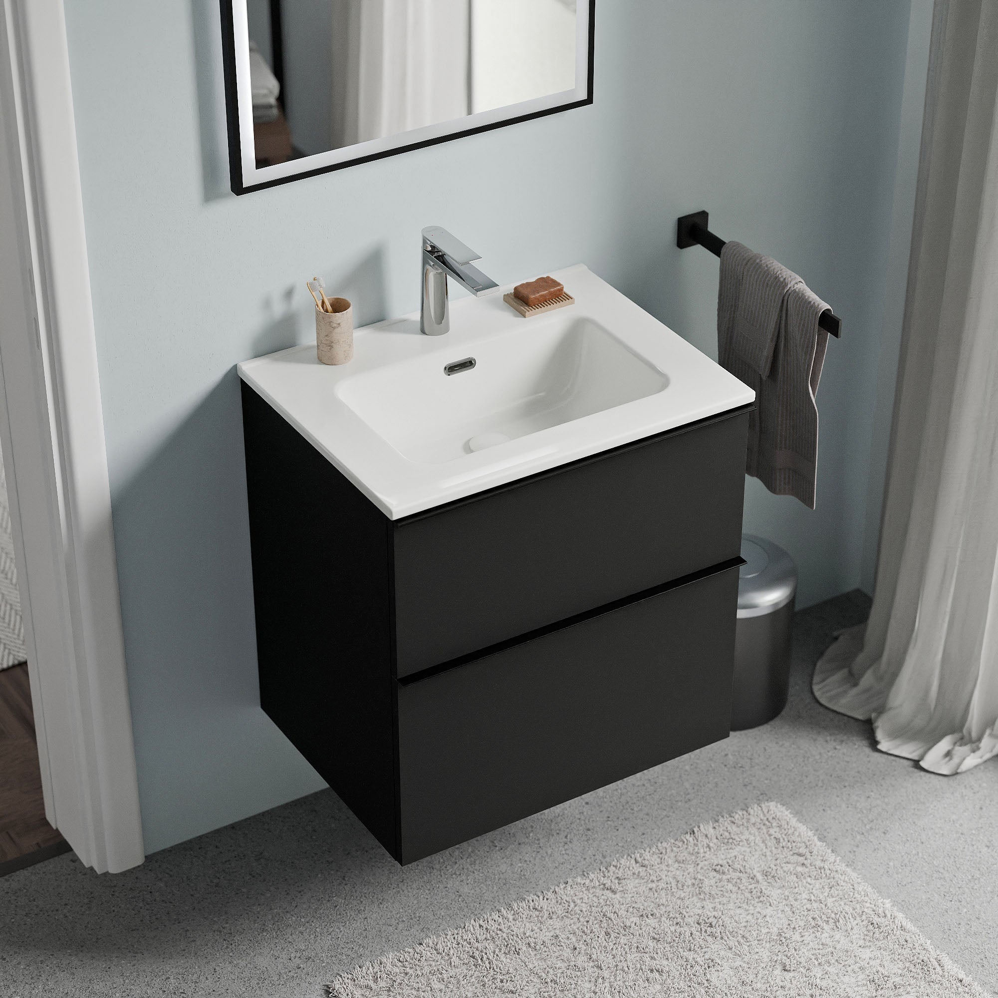 Meuble salle de bain LAVOA 60 cm
