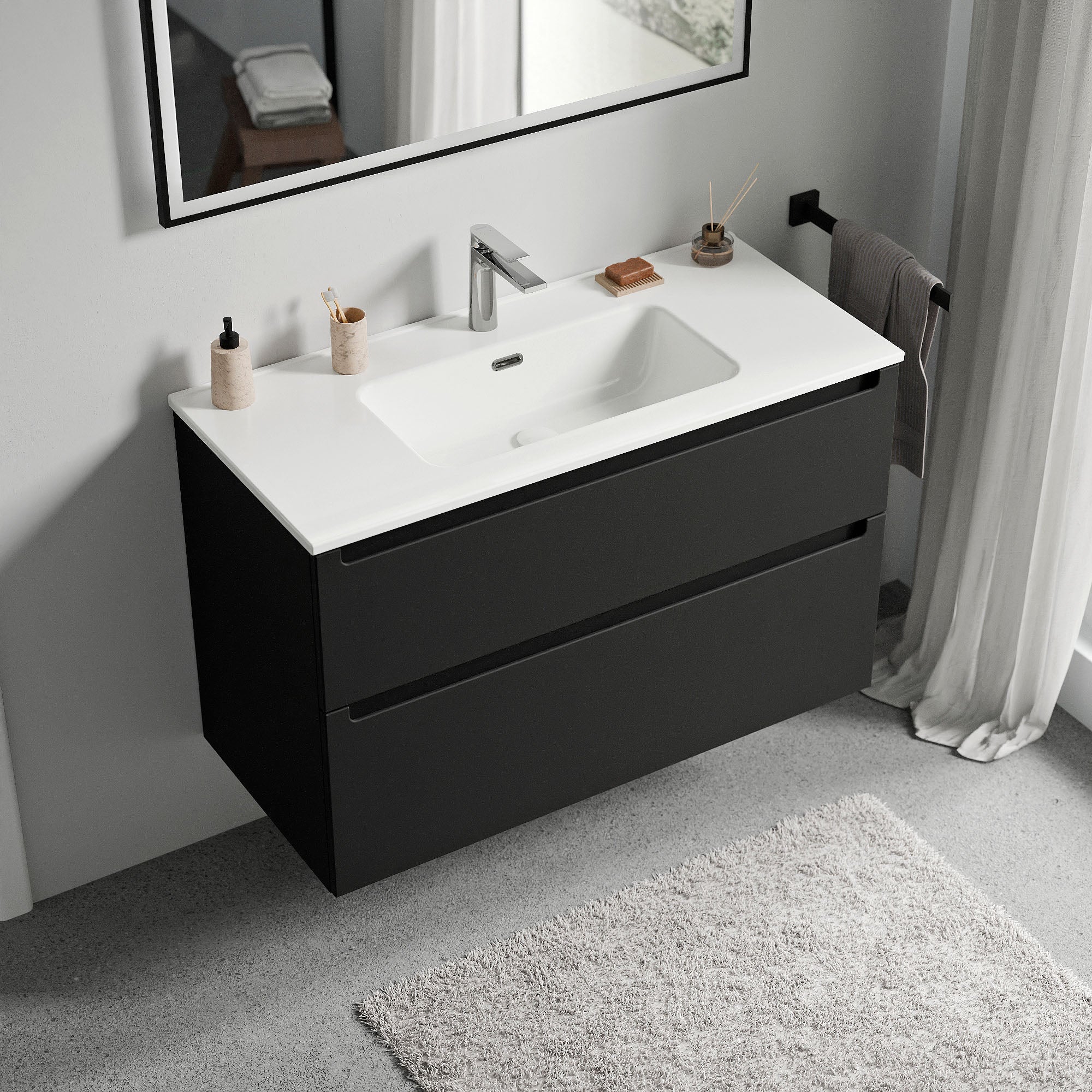 Meuble salle de bain VIREO 80 cm