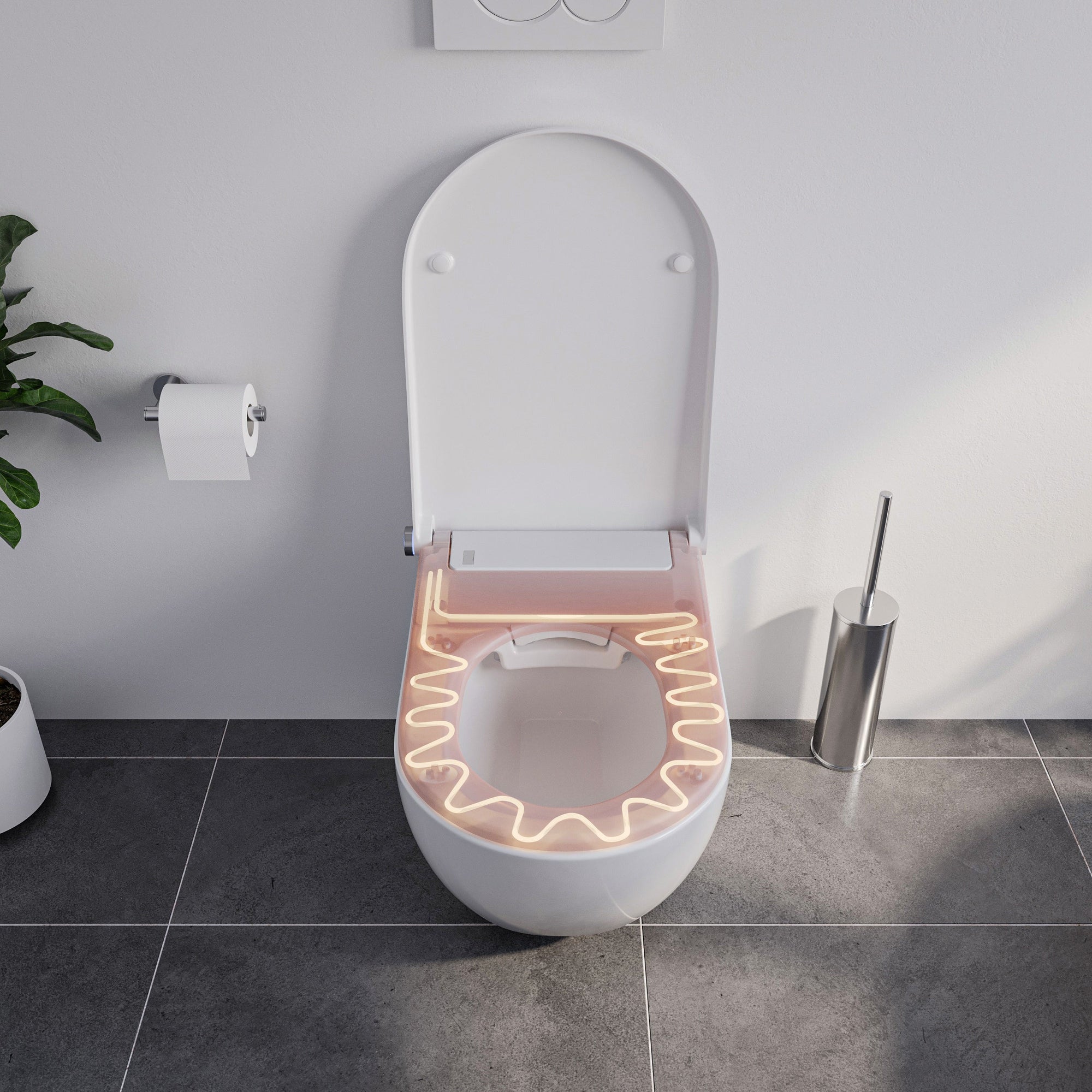 WC japonais lavant PREMIUM 1102 Blanc