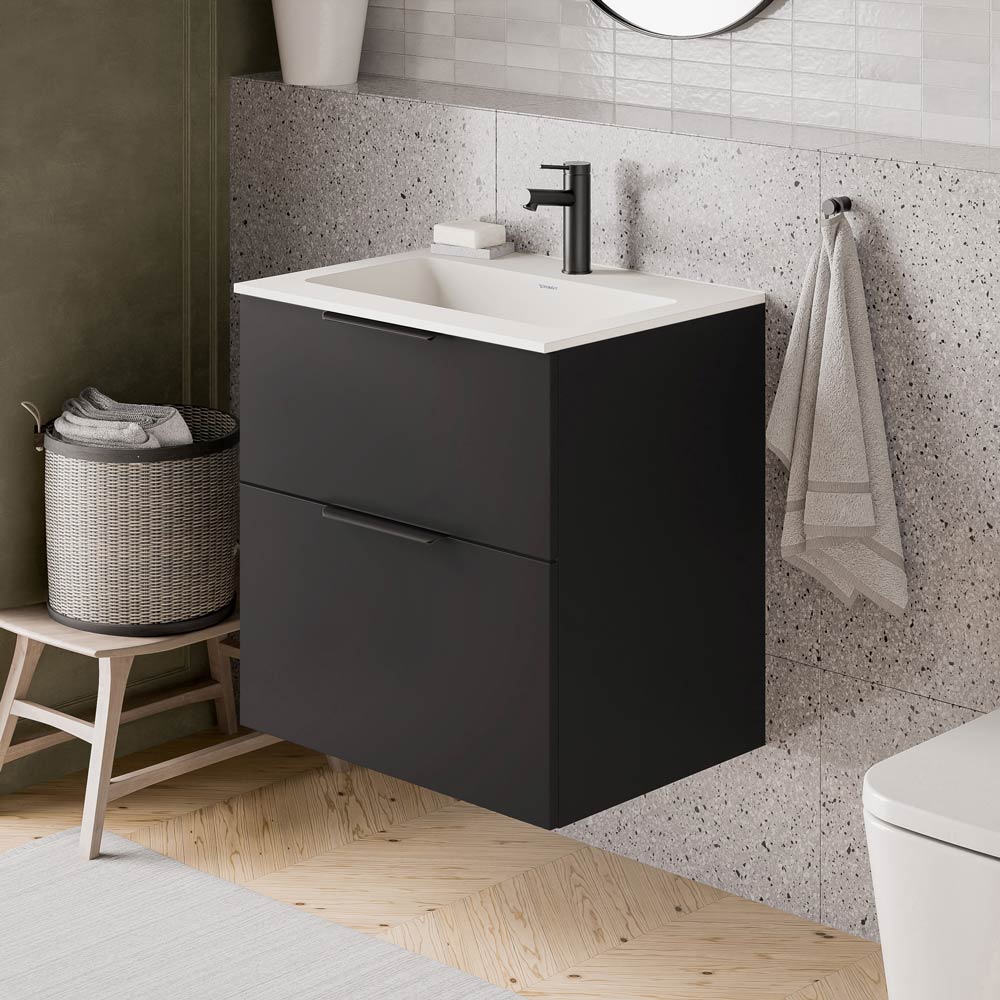 Meuble salle de bain TIM 60 cm avec lavabo Duravit