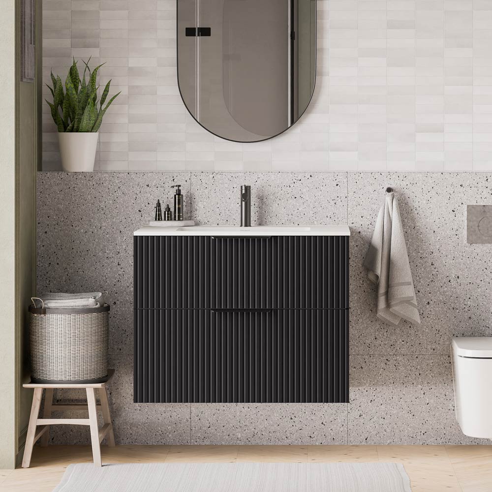 Meuble salle de bain TIM 80 cm avec lavabo Duravit