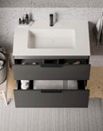 Meuble salle de bain TIM 80 cm avec lavabo Duravit