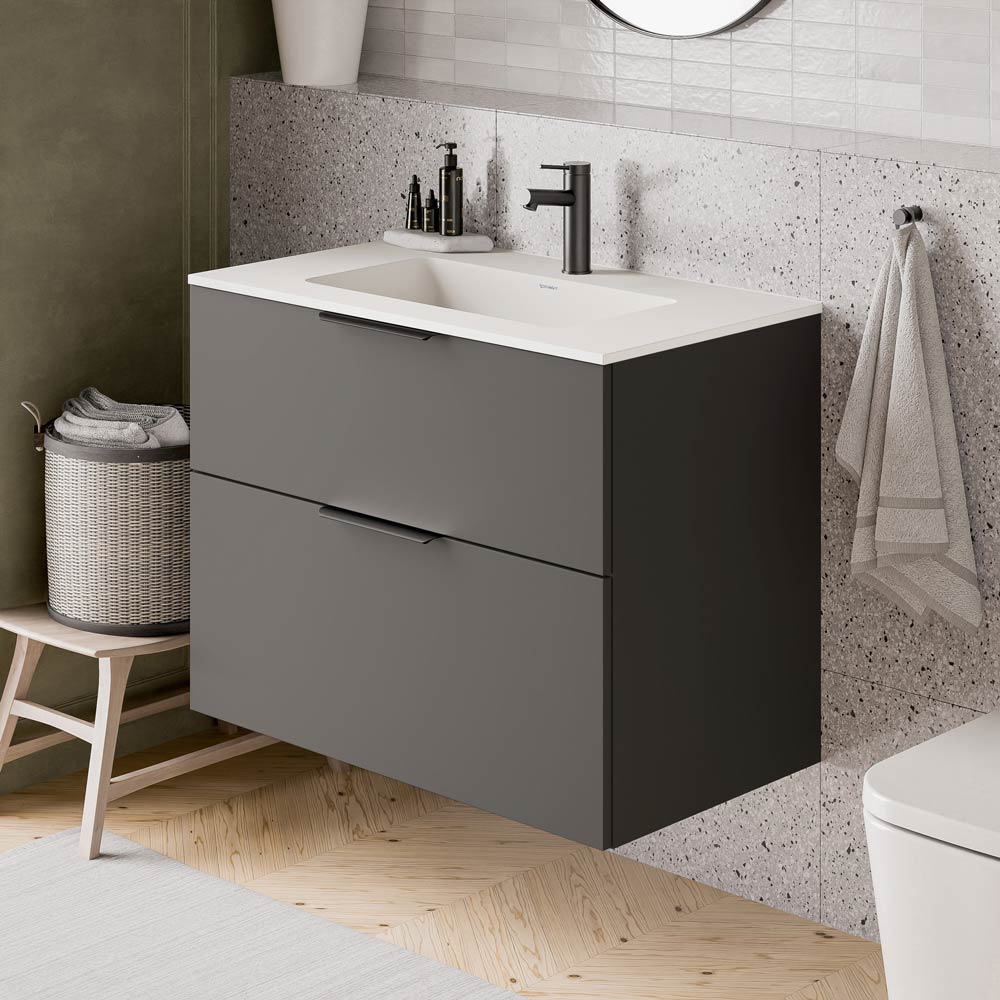 Meuble salle de bain TIM 80 cm avec lavabo Duravit