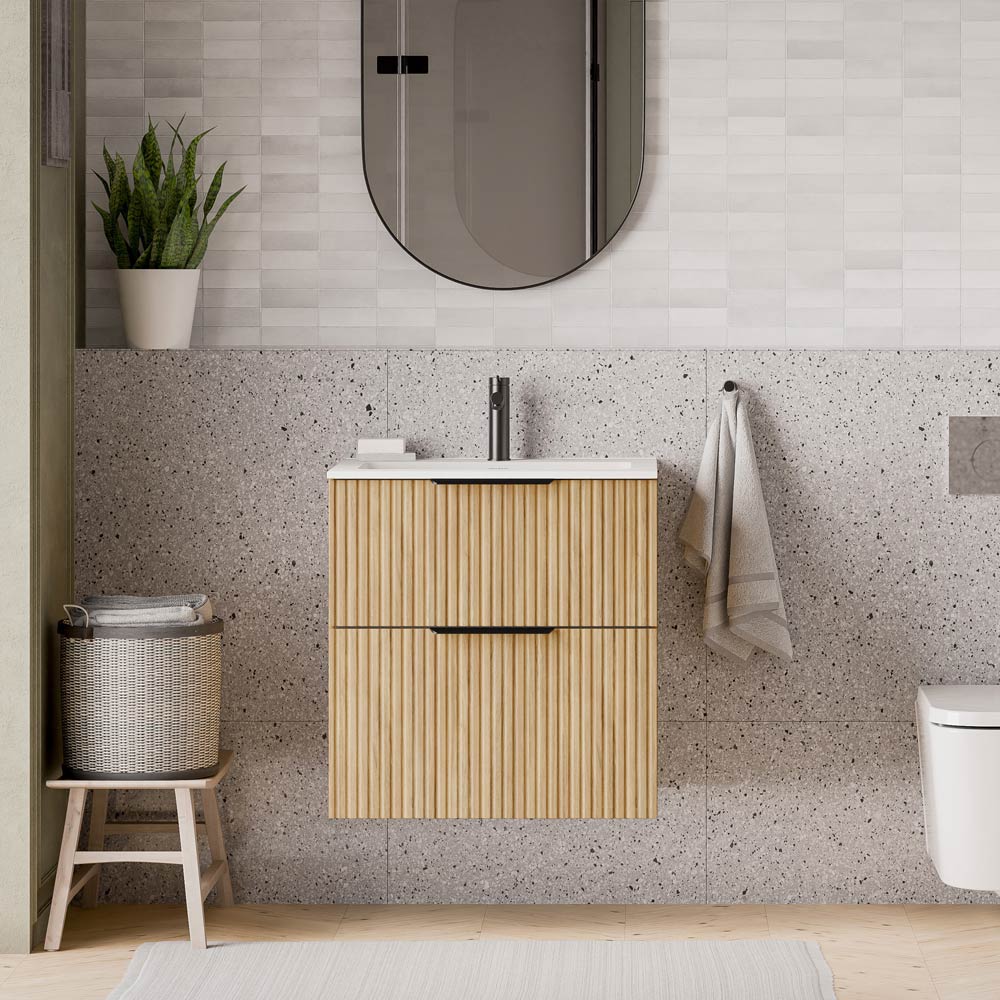 Meuble salle de bain TIM 60 cm avec lavabo Duravit