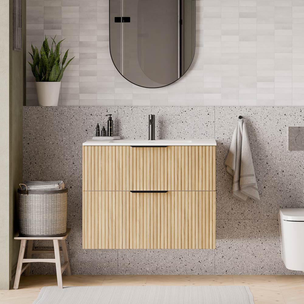 Meuble salle de bain TIM 80 cm avec lavabo Duravit