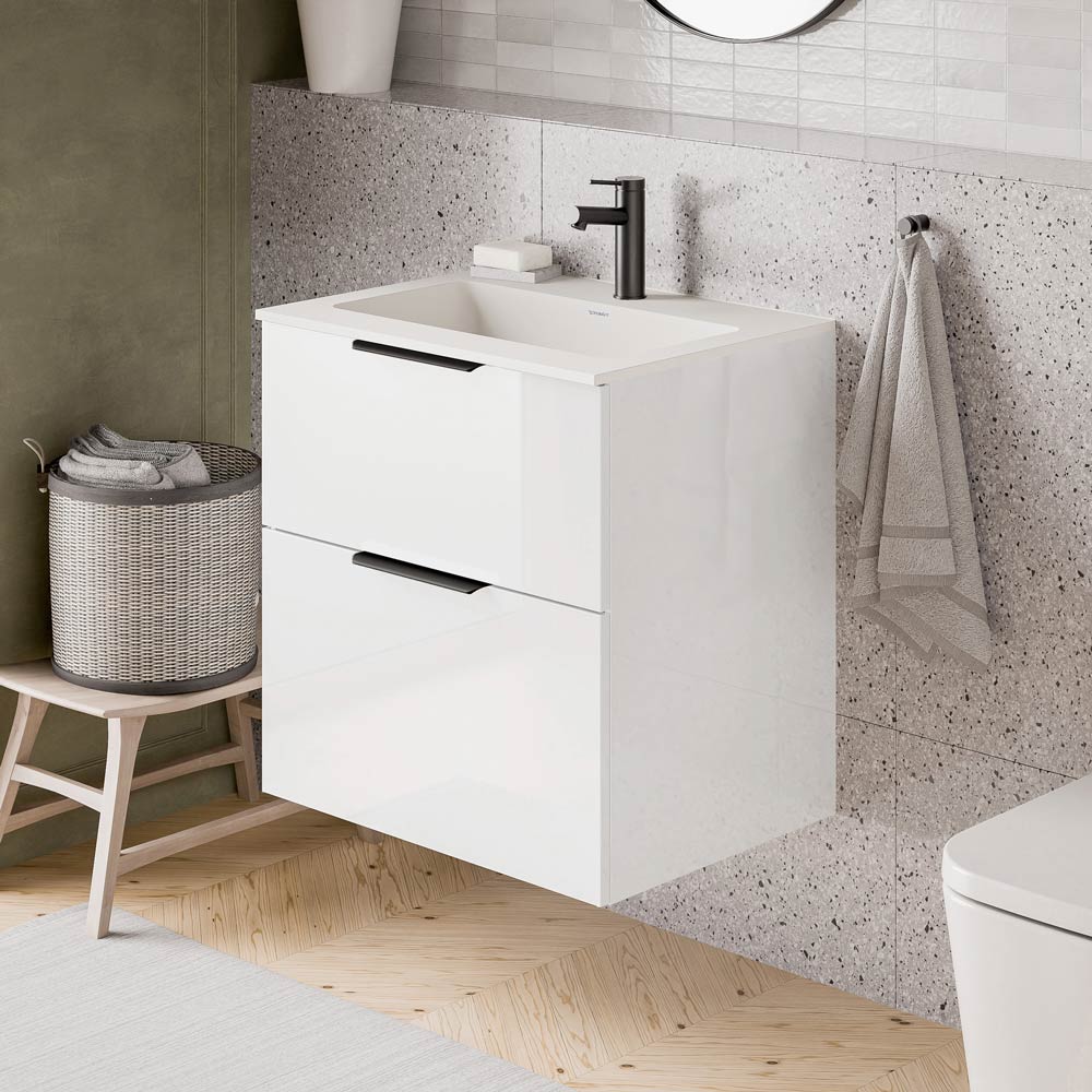 Meuble salle de bain TIM 60 cm avec lavabo Duravit