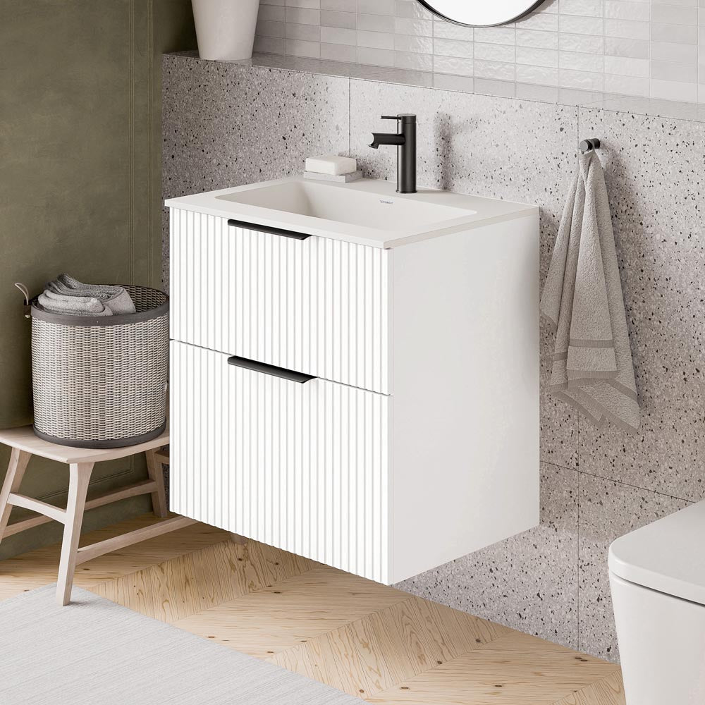 Meuble salle de bain TIM 60 cm avec lavabo Duravit