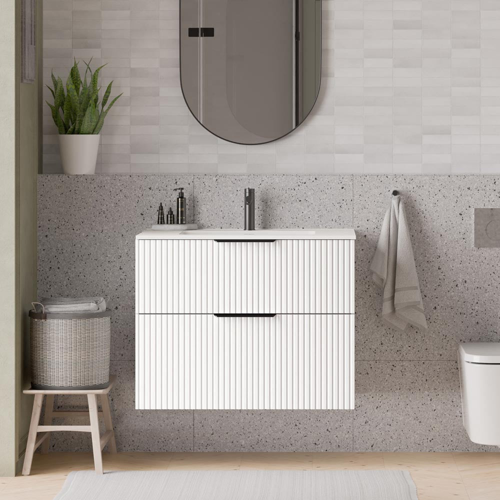 Meuble salle de bain TIM 80 cm avec lavabo Duravit