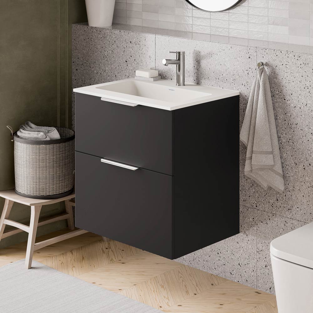 Meuble salle de bain TIM 60 cm avec lavabo Duravit