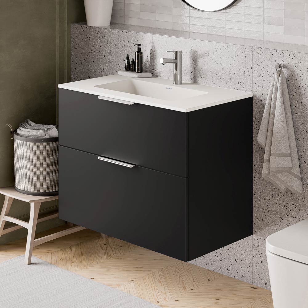 Meuble salle de bain TIM 80 cm avec lavabo Duravit