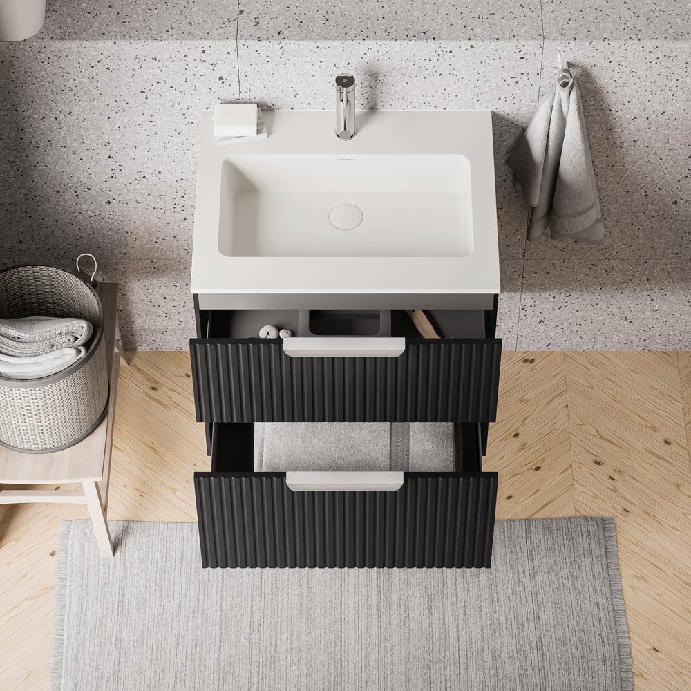 Meuble salle de bain TIM 60 cm avec lavabo Duravit