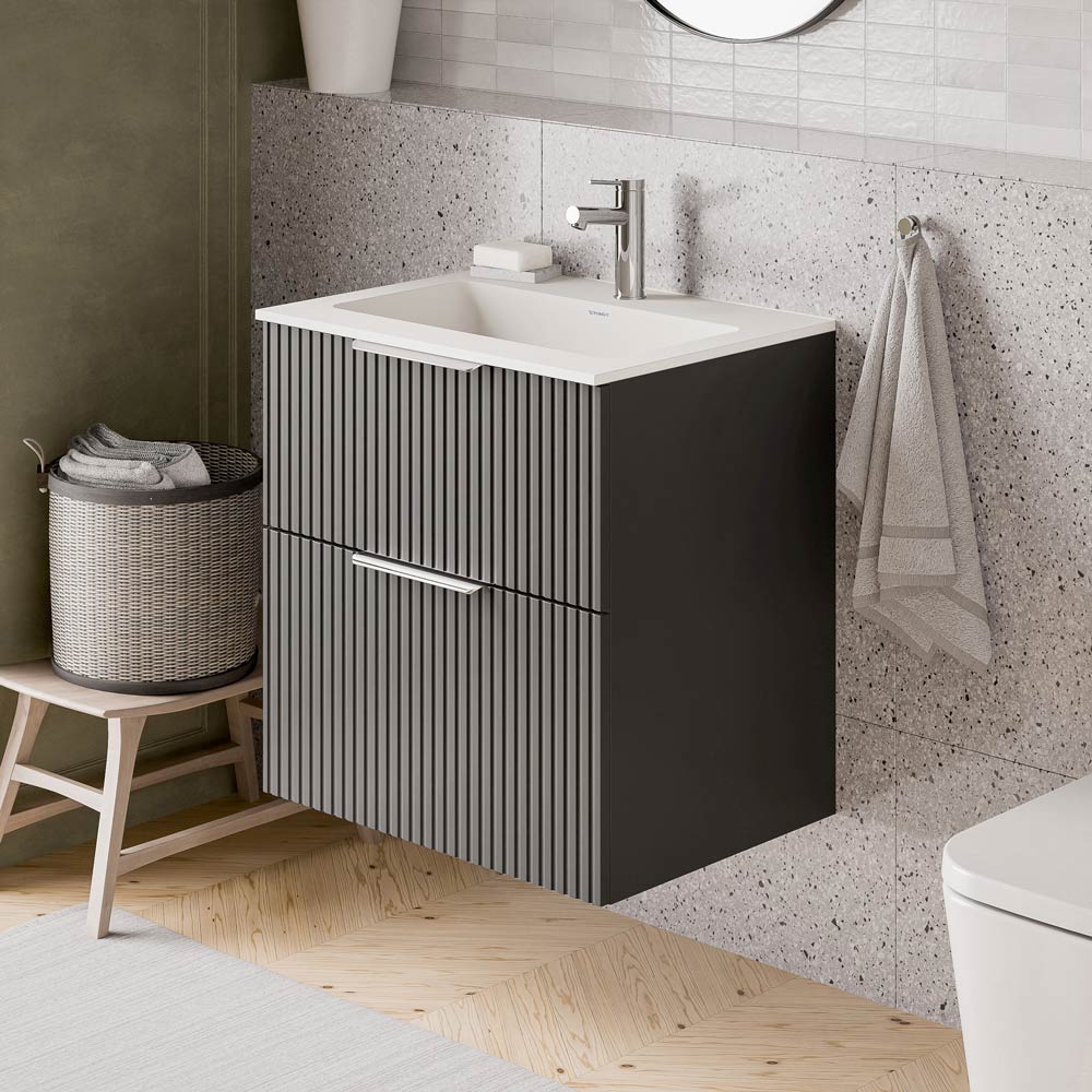Meuble salle de bain TIM 60 cm avec lavabo Duravit